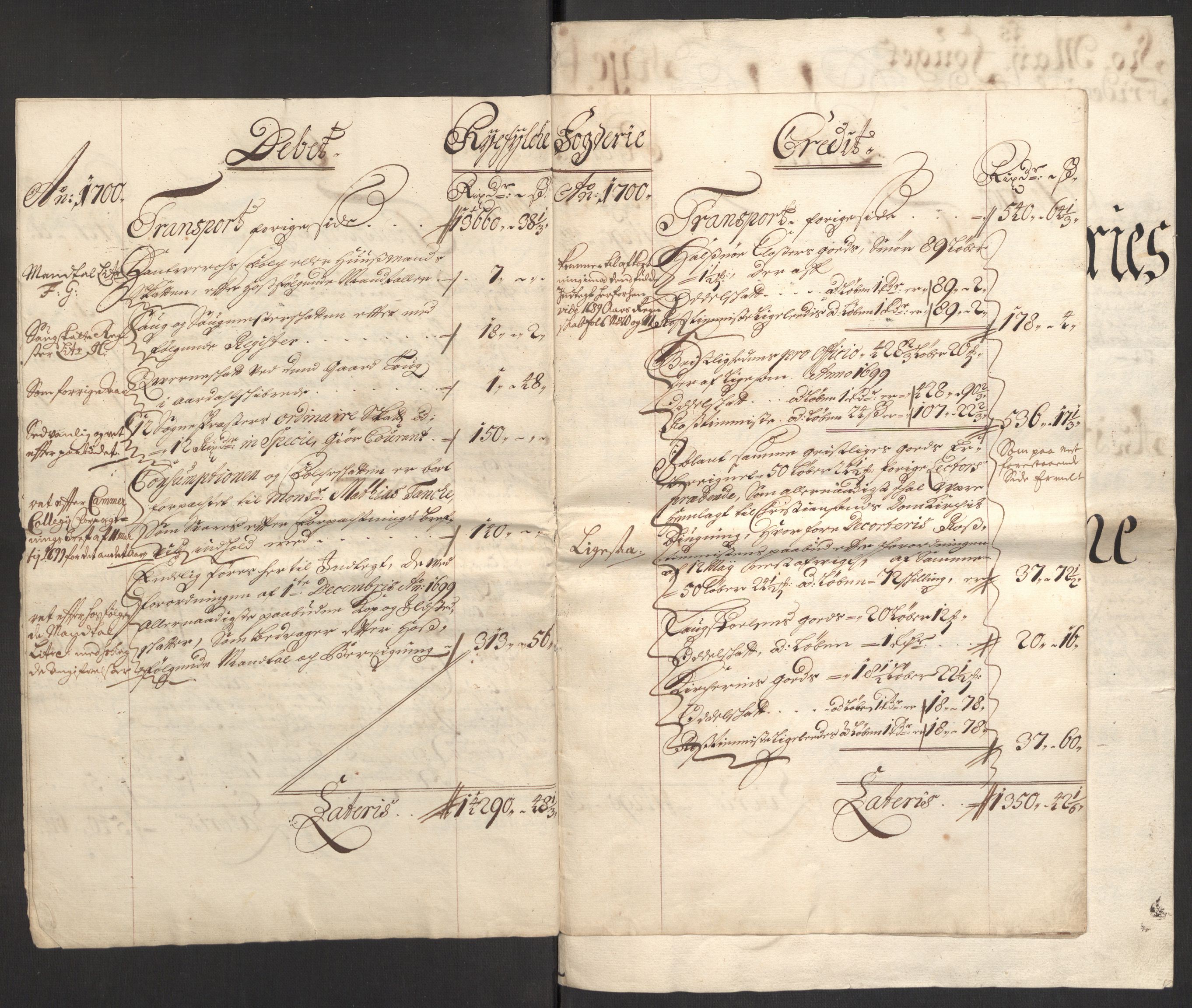 Rentekammeret inntil 1814, Reviderte regnskaper, Fogderegnskap, RA/EA-4092/R47/L2858: Fogderegnskap Ryfylke, 1697-1700, p. 321