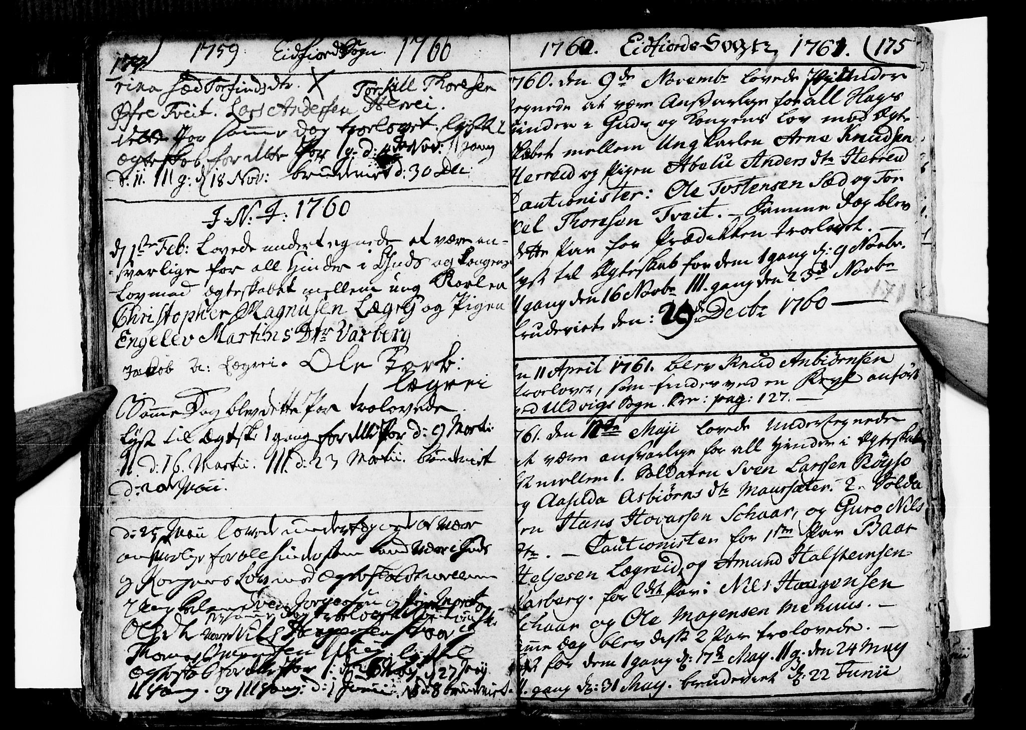 Ulvik sokneprestembete, AV/SAB-A-78801/H/Haa: Parish register (official) no. A 9, 1743-1792, p. 171