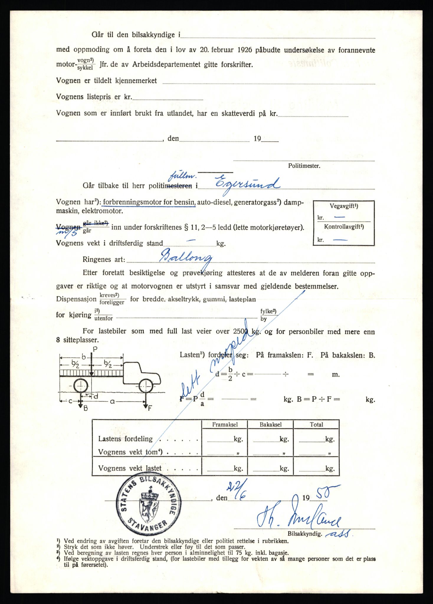 Stavanger trafikkstasjon, AV/SAST-A-101942/0/F/L0042: L-24600 - L-25233, 1930-1971, p. 224