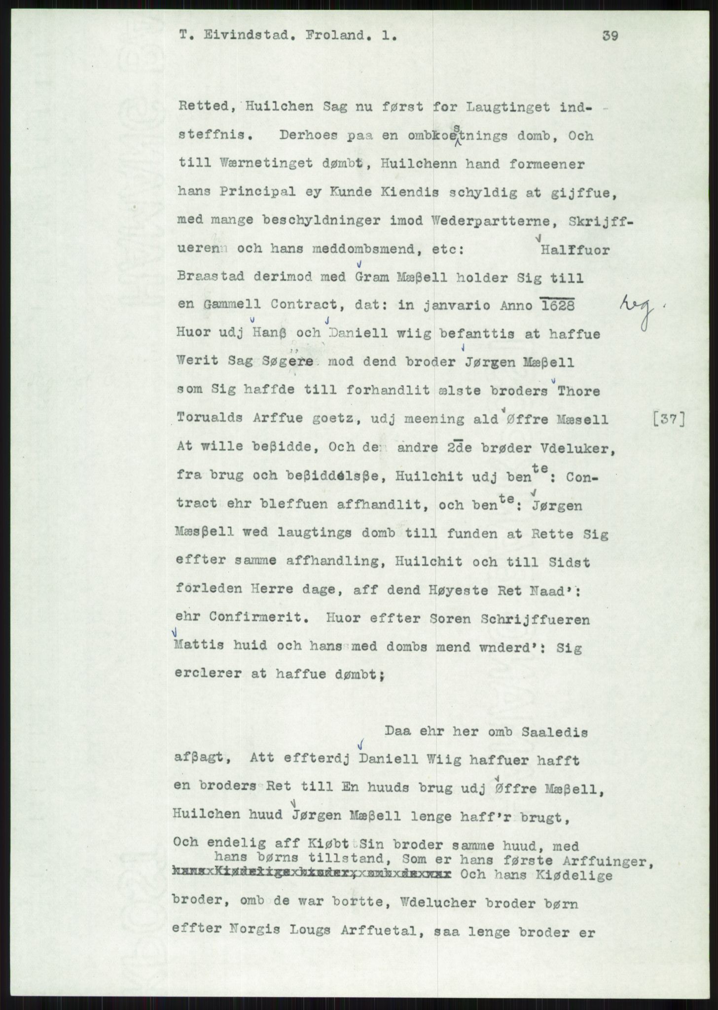 Samlinger til kildeutgivelse, Diplomavskriftsamlingen, AV/RA-EA-4053/H/Ha, p. 1751