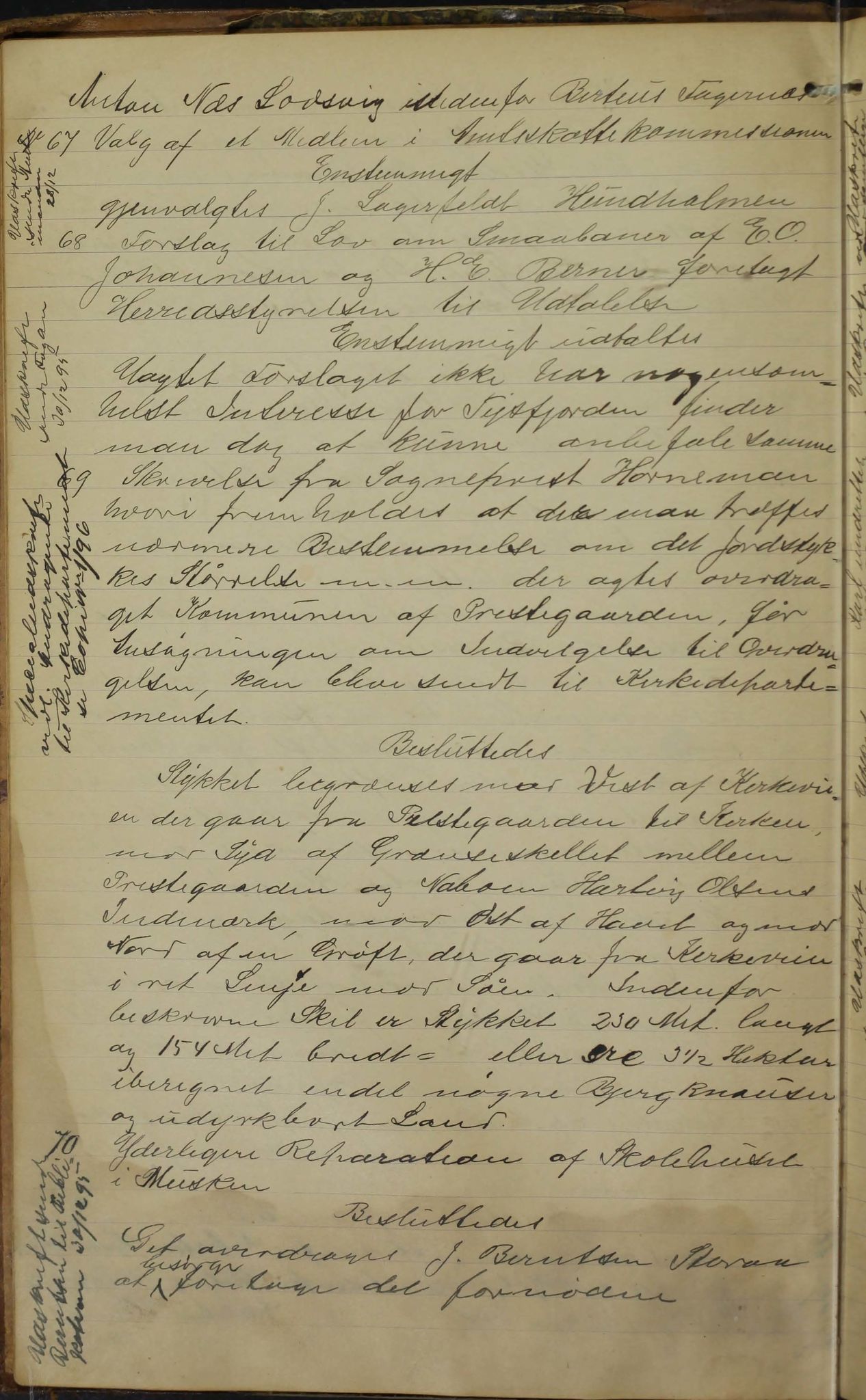 Tysfjord kommune. Formannskapet, AIN/K-18500.150/100/L0002: Forhandlingsprotokoll for Tysfjordens formandskap, 1895-1912