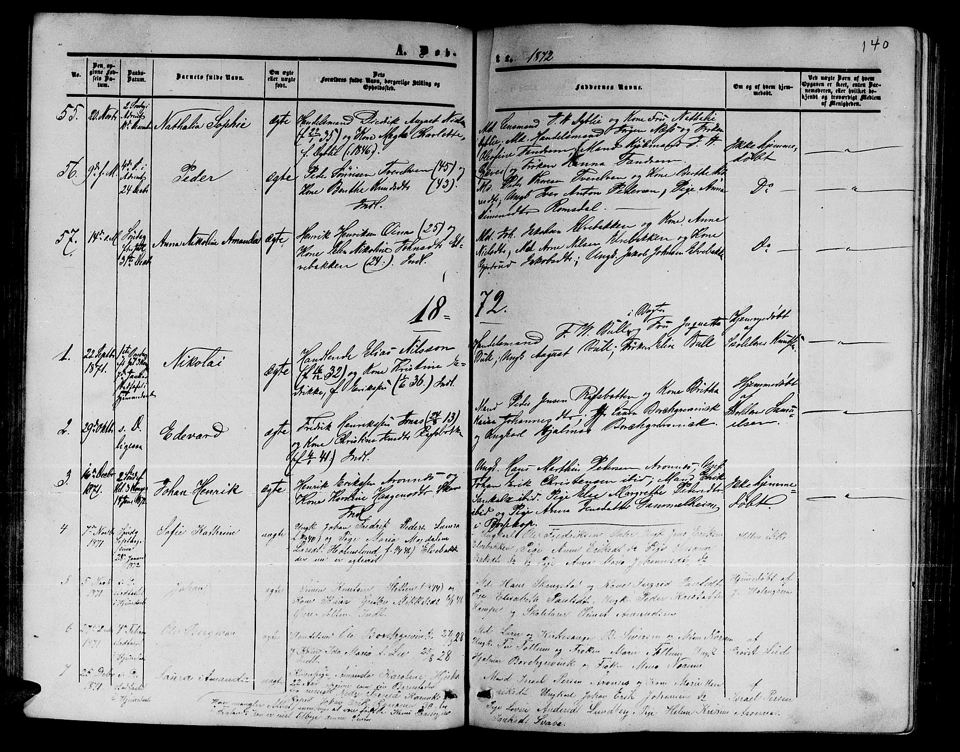 Alta sokneprestkontor, SATØ/S-1338/H/Hb/L0001.klokk: Parish register (copy) no. 1, 1858-1878, p. 139-140
