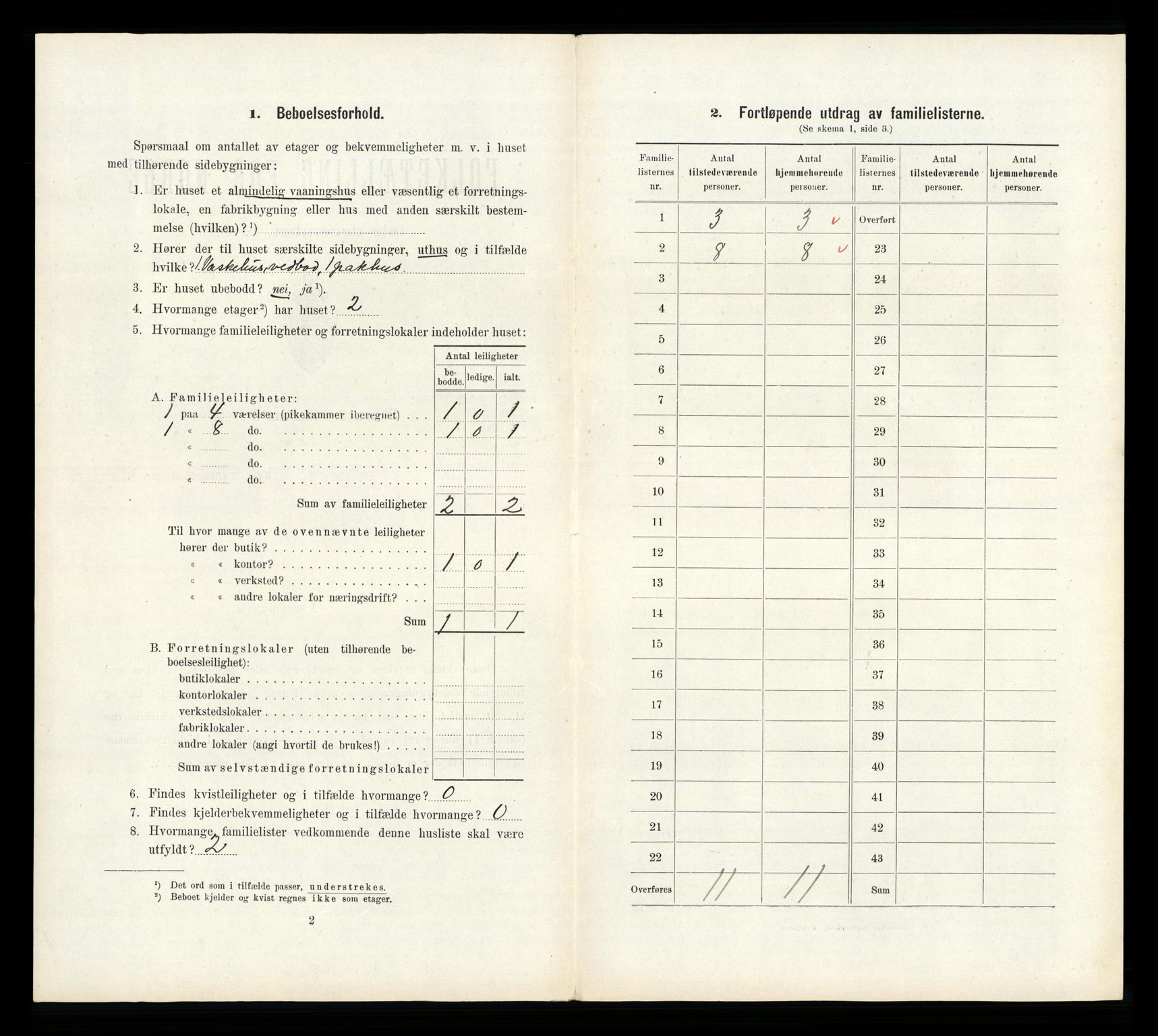 RA, 1910 census for Sandnes, 1910, p. 641