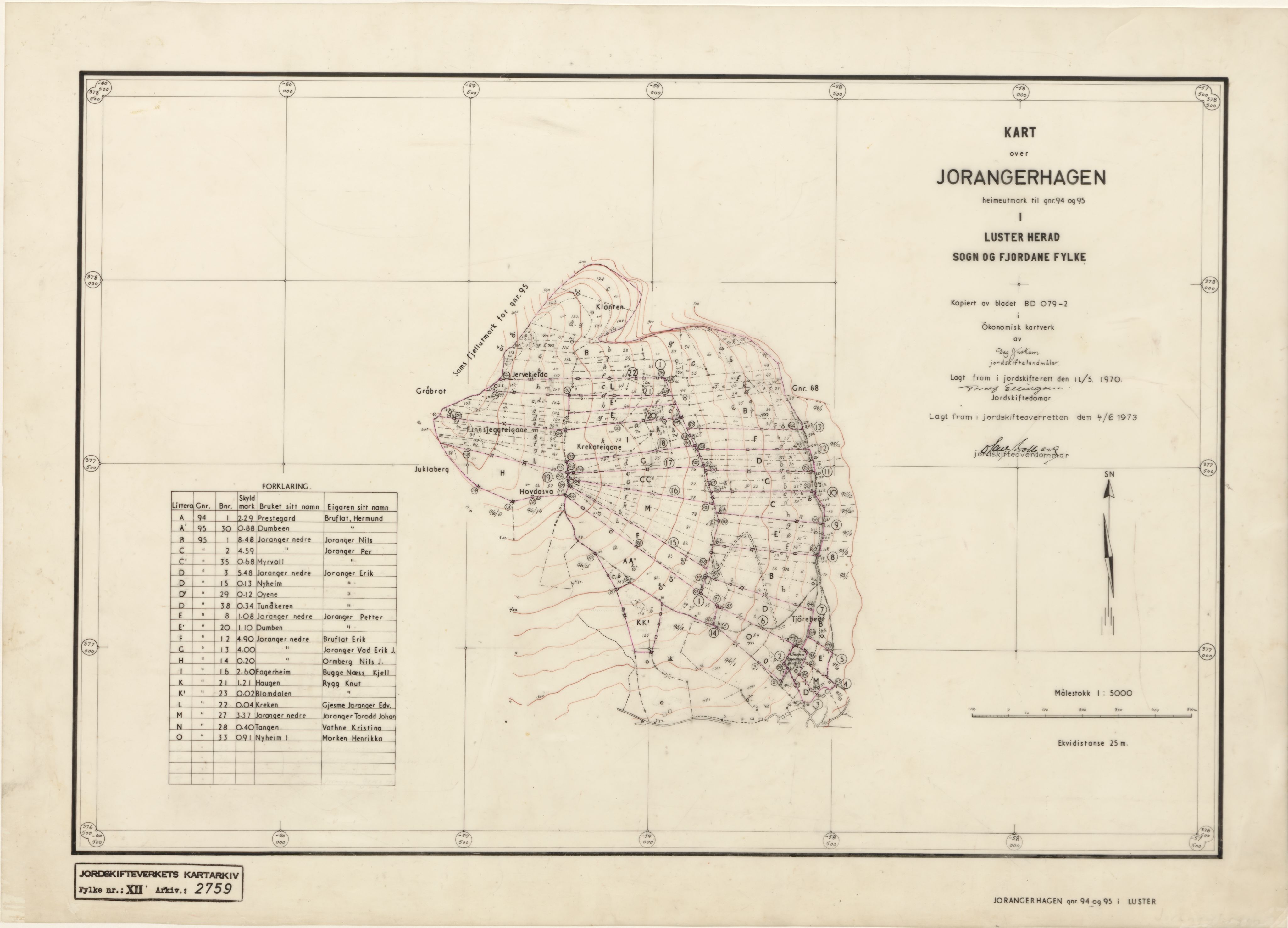 Jordskifteverkets kartarkiv, RA/S-3929/T, 1859-1988, p. 3397