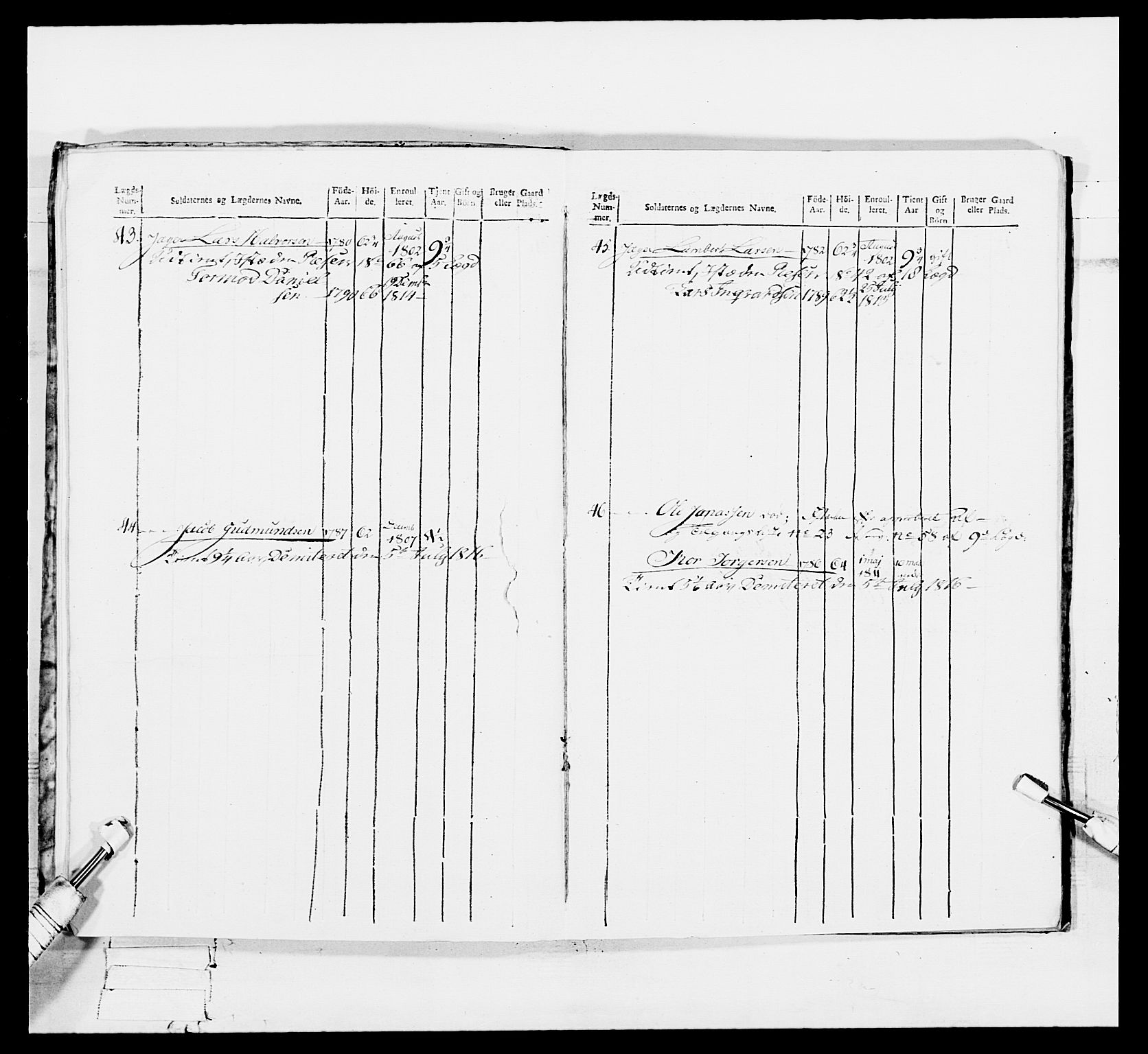 Generalitets- og kommissariatskollegiet, Det kongelige norske kommissariatskollegium, AV/RA-EA-5420/E/Eh/L0113: Vesterlenske nasjonale infanteriregiment, 1812, p. 499