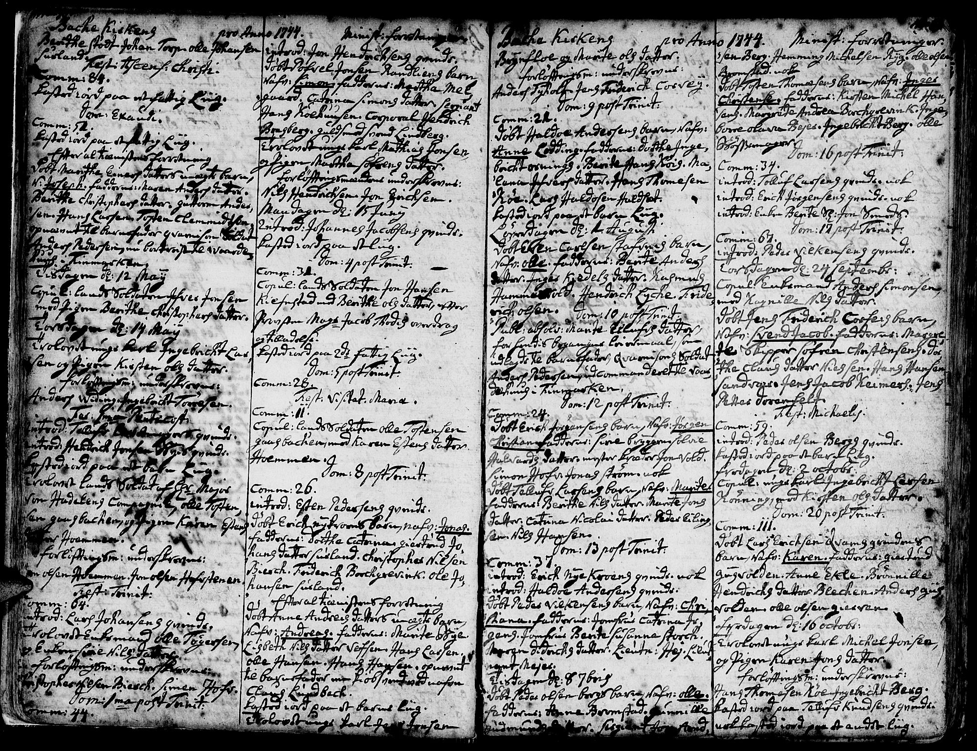 Ministerialprotokoller, klokkerbøker og fødselsregistre - Sør-Trøndelag, SAT/A-1456/606/L0276: Parish register (official) no. 606A01 /2, 1727-1779, p. 50-51