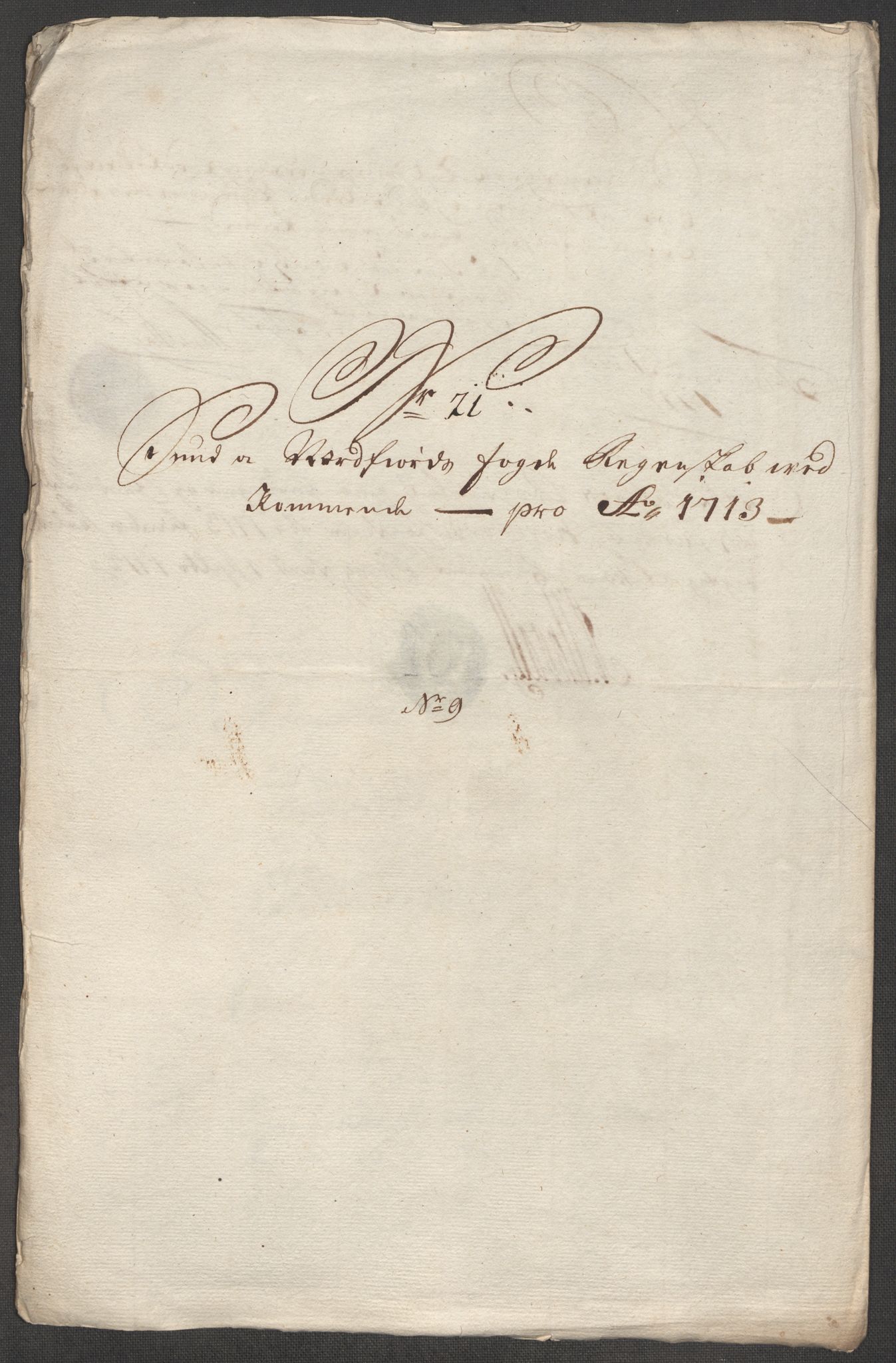 Rentekammeret inntil 1814, Reviderte regnskaper, Fogderegnskap, RA/EA-4092/R53/L3437: Fogderegnskap Sunn- og Nordfjord, 1713, p. 295