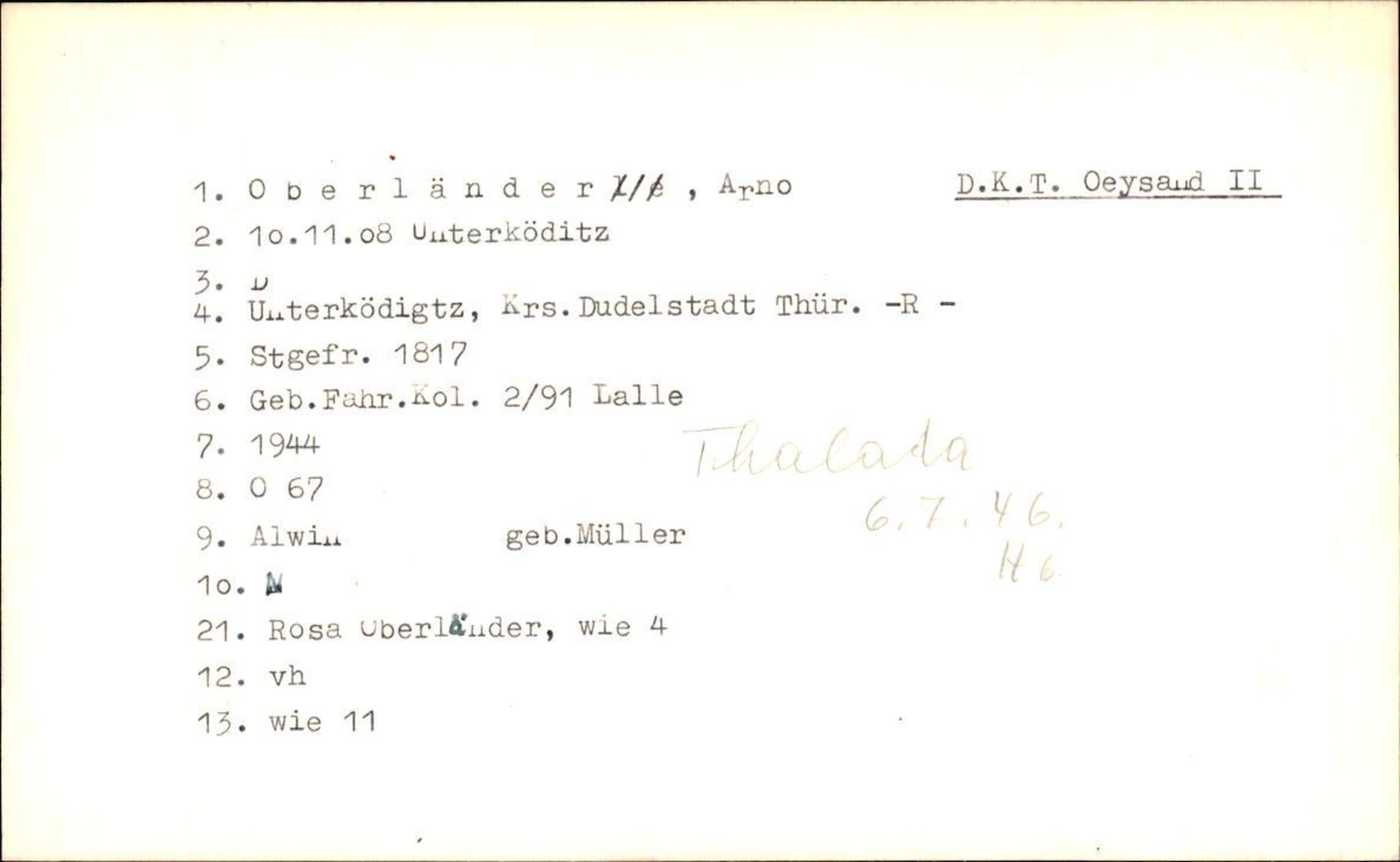 Hjemsendte tyskere , AV/RA-RAFA-6487/D/Db/L0020: Mülzet-Paülisch, 1945-1947, p. 758