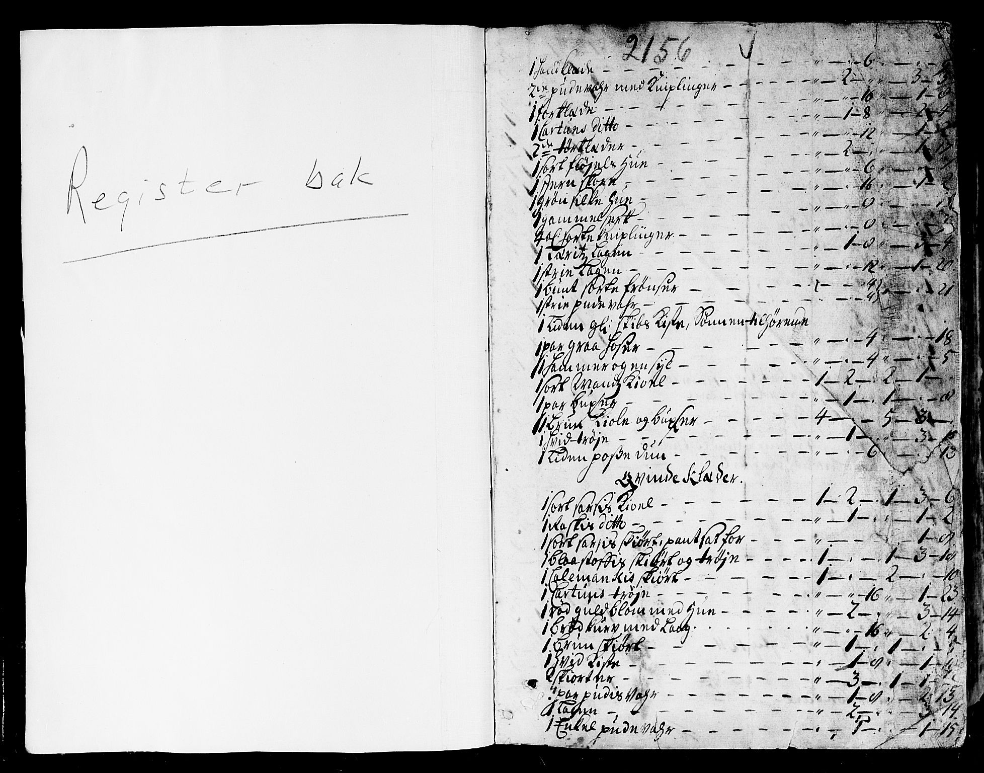 Kristiansand byrett, AV/SAK-1223-0001/H/Hc/L0005: Skifteprotokoll nr. 3, 1730-1736, p. 1b-2a