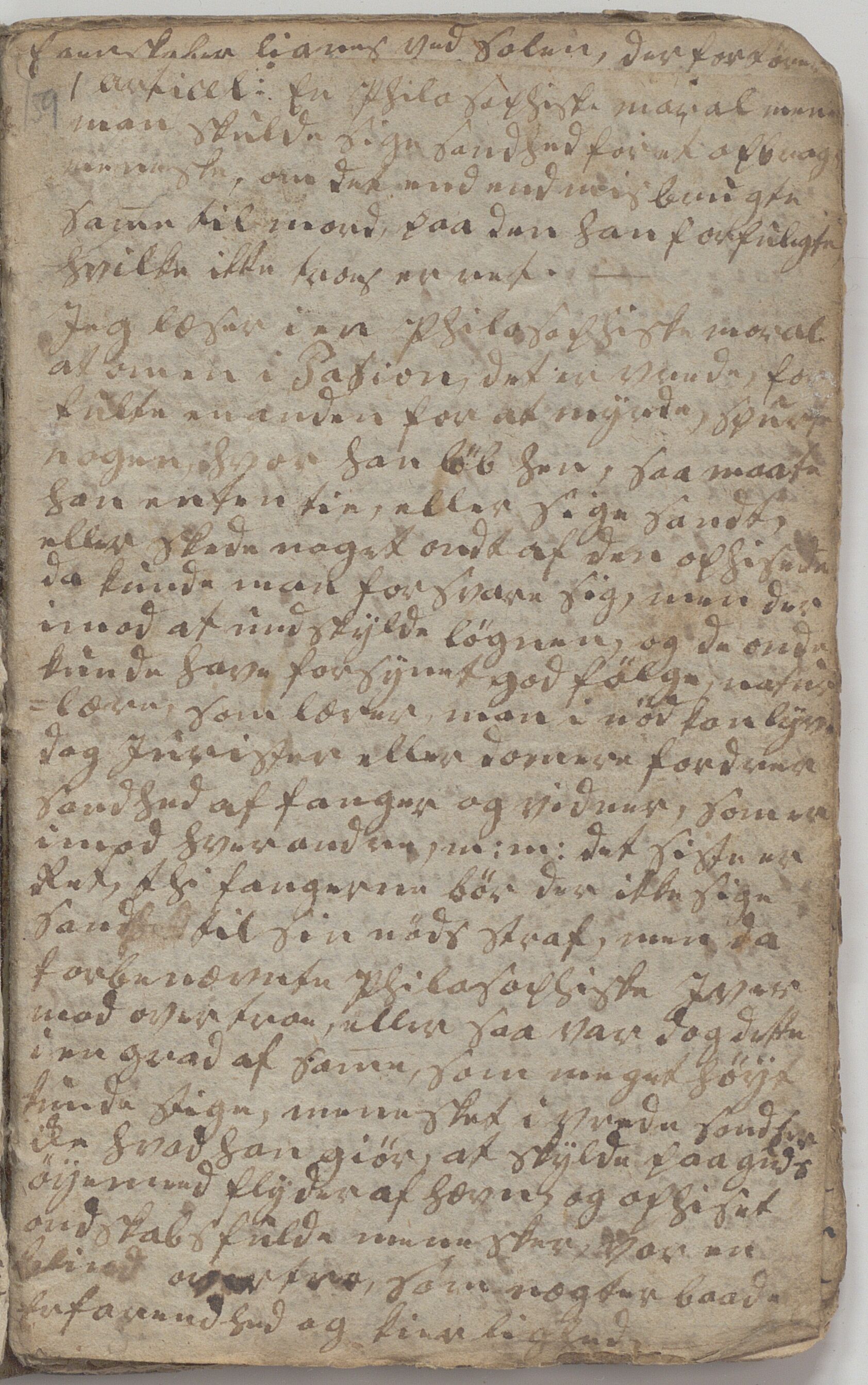 Heggtveitsamlingen, TMF/A-1007/H/L0046/0007: Brev, kopibøker, prekener, manus etc.  / "Fossem" - Kopibok. Sanger og brev, 1800-1802, p. 159