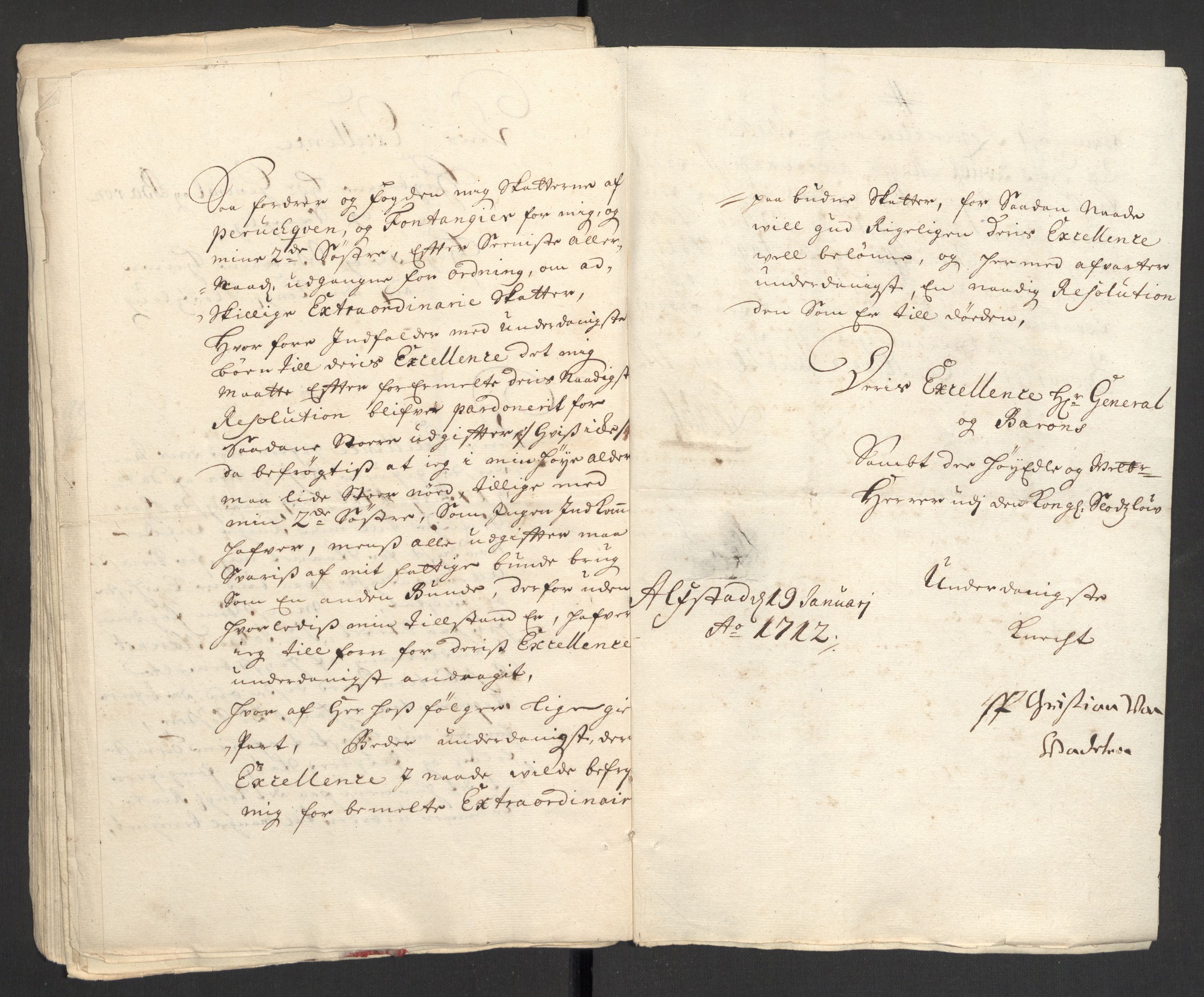 Rentekammeret inntil 1814, Reviderte regnskaper, Fogderegnskap, AV/RA-EA-4092/R18/L1308: Fogderegnskap Hadeland, Toten og Valdres, 1711, p. 254