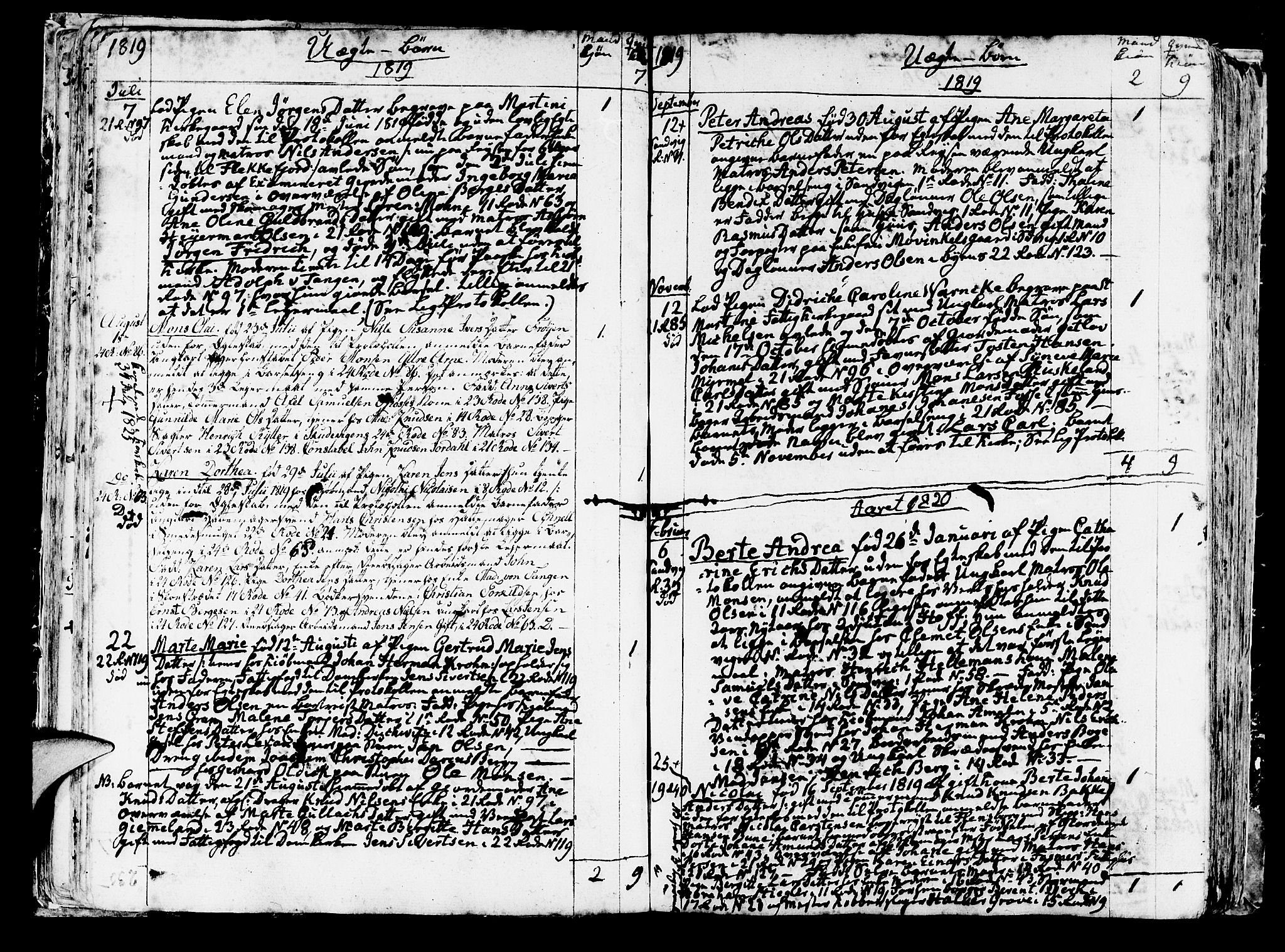 Korskirken sokneprestembete, AV/SAB-A-76101/H/Haa/L0006: Parish register (official) no. A 6, 1790-1820, p. 235