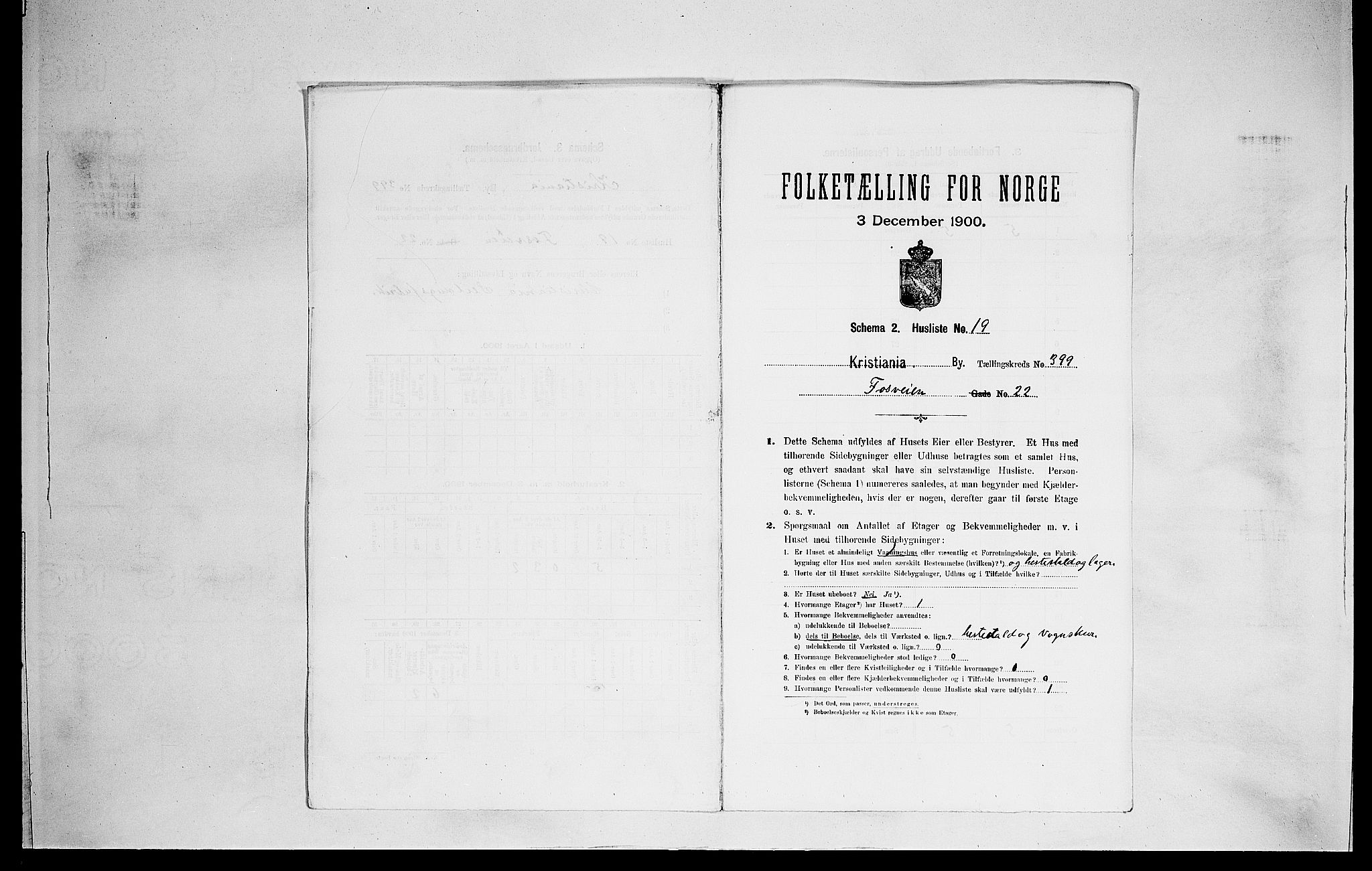 SAO, 1900 census for Kristiania, 1900, p. 24075