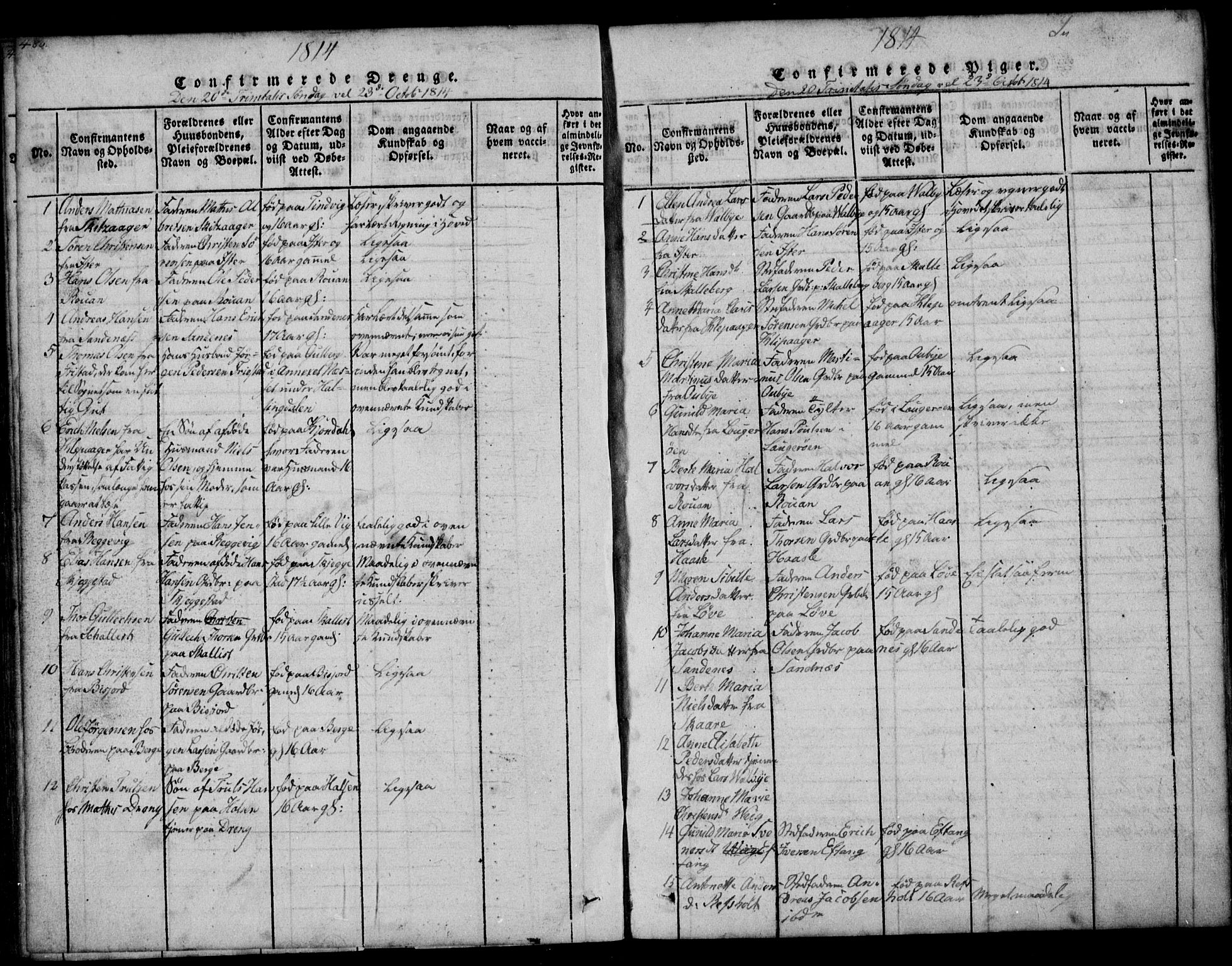 Tjølling kirkebøker, AV/SAKO-A-60/G/Ga/L0001: Parish register (copy) no. 1, 1814-1835, p. 480