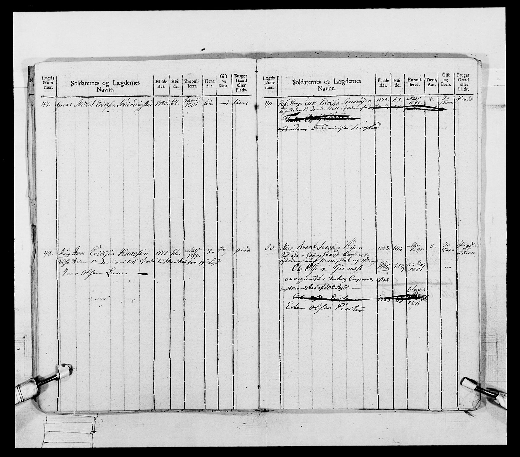 Generalitets- og kommissariatskollegiet, Det kongelige norske kommissariatskollegium, AV/RA-EA-5420/E/Eh/L0075b: 1. Trondheimske nasjonale infanteriregiment, 1807, p. 246