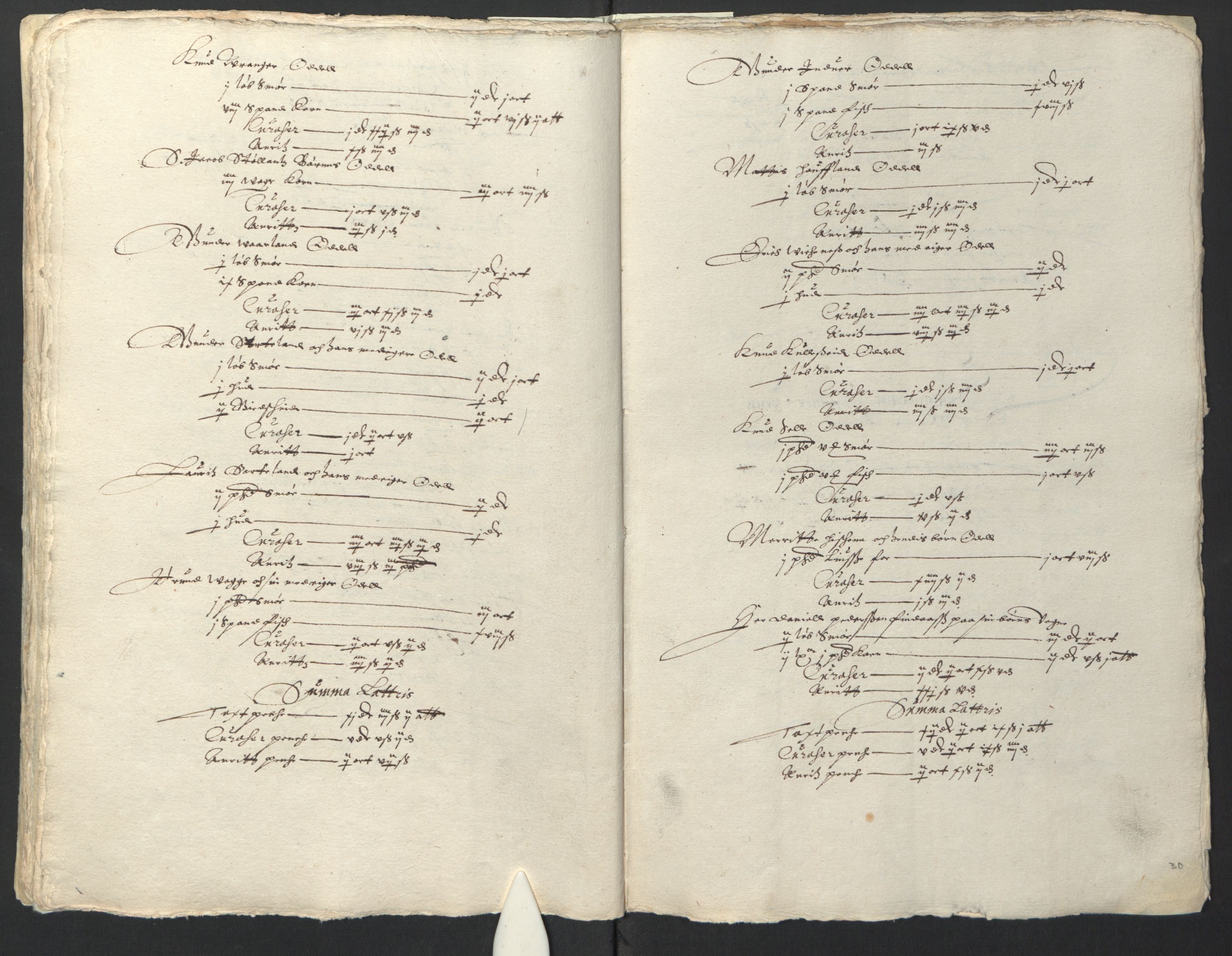 Stattholderembetet 1572-1771, AV/RA-EA-2870/Ek/L0012/0001: Jordebøker til utlikning av rosstjeneste 1624-1626: / Odelsjordebøker for Bergenhus len, 1626, p. 32