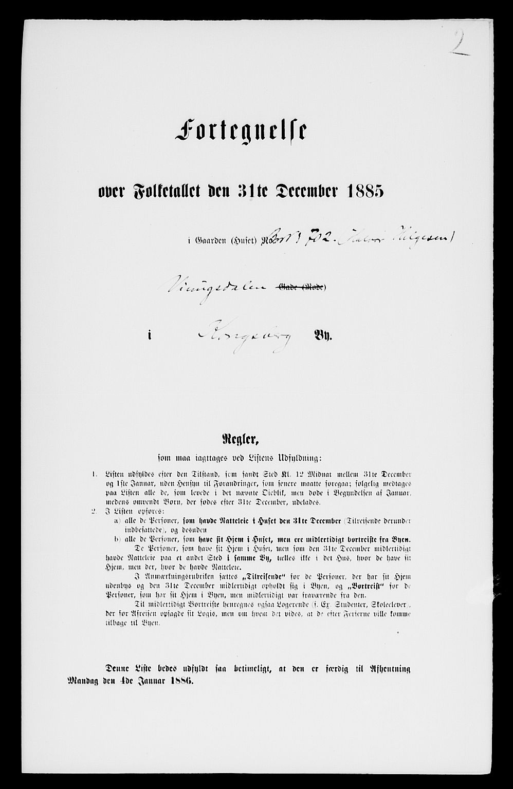 SAKO, 1885 census for 0604 Kongsberg, 1885, p. 1257