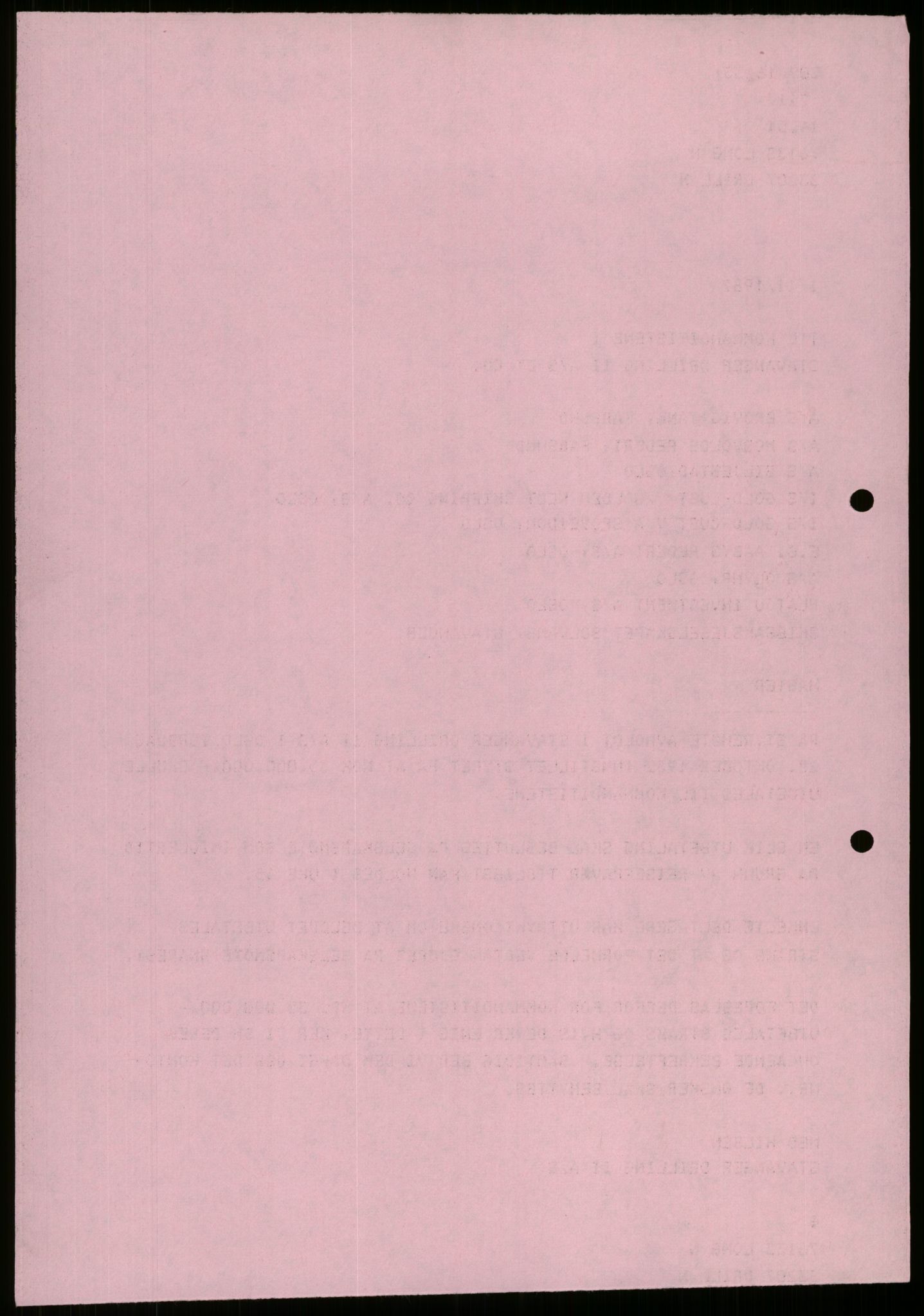 Pa 1503 - Stavanger Drilling AS, AV/SAST-A-101906/D/L0006: Korrespondanse og saksdokumenter, 1974-1984, p. 265