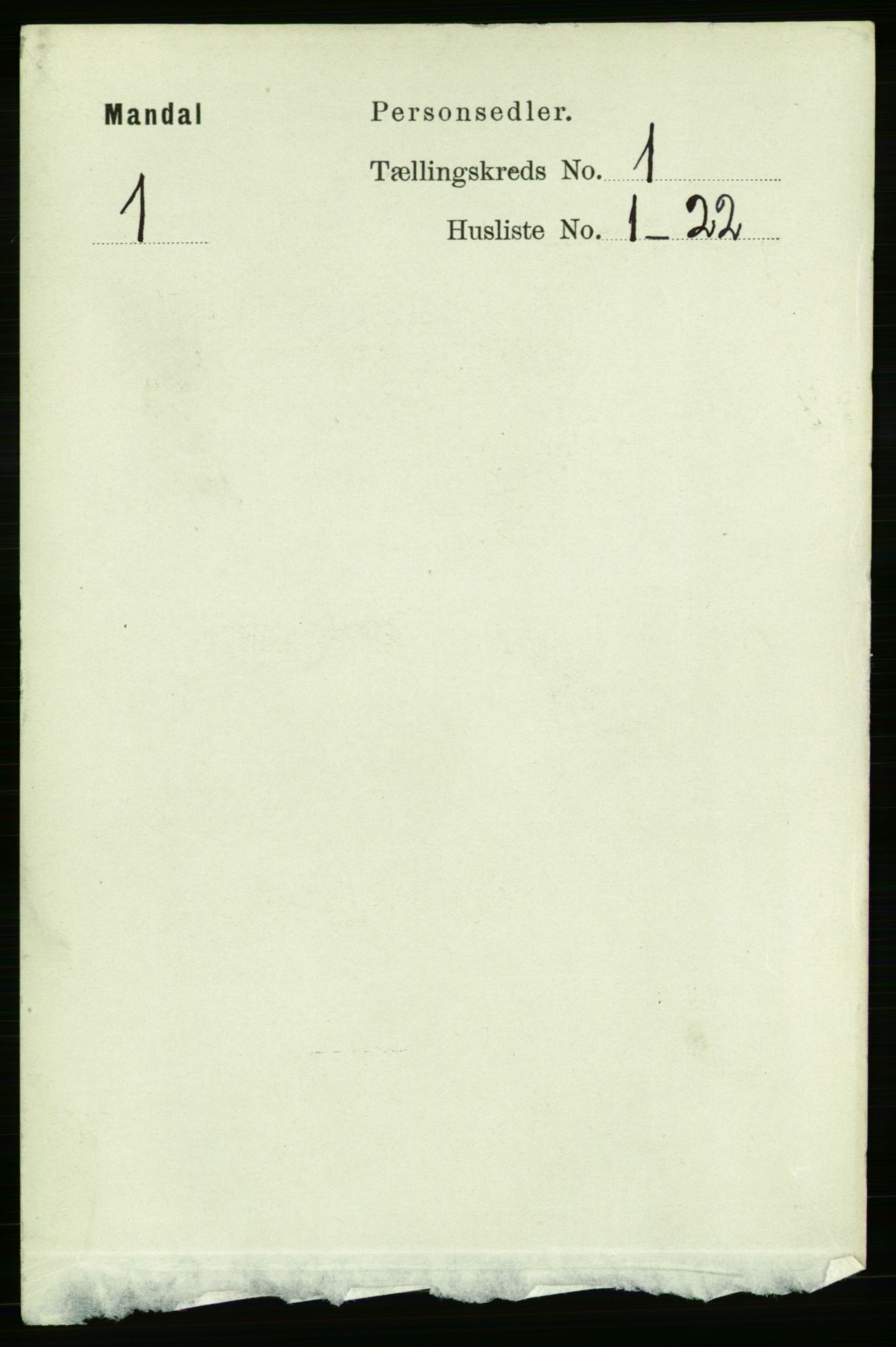 RA, 1891 census for 1002 Mandal, 1891, p. 1399