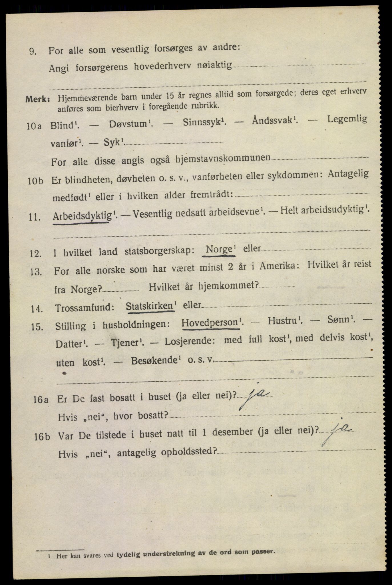 SAKO, 1920 census for Horten, 1920, p. 16448