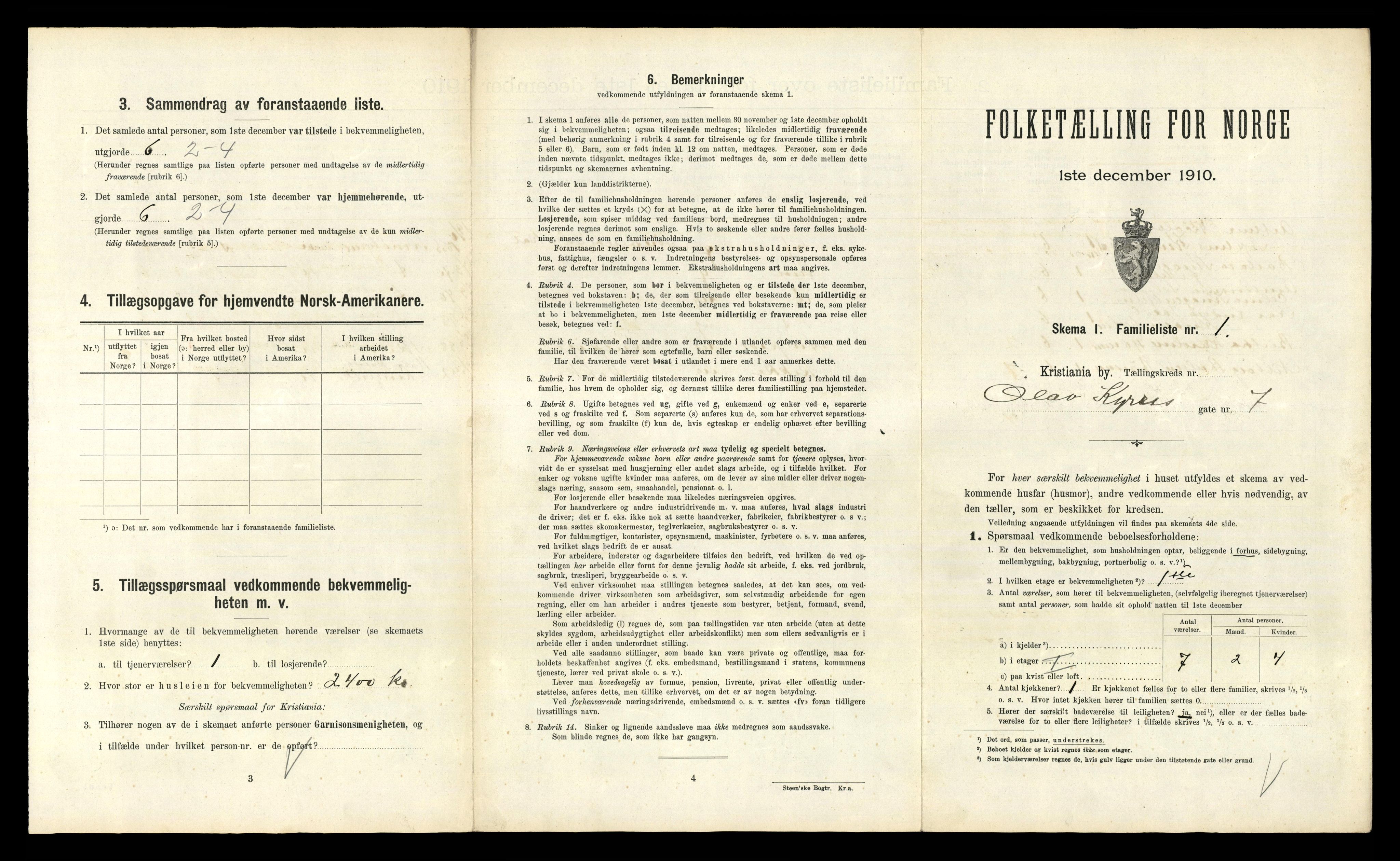 RA, 1910 census for Kristiania, 1910, p. 73745