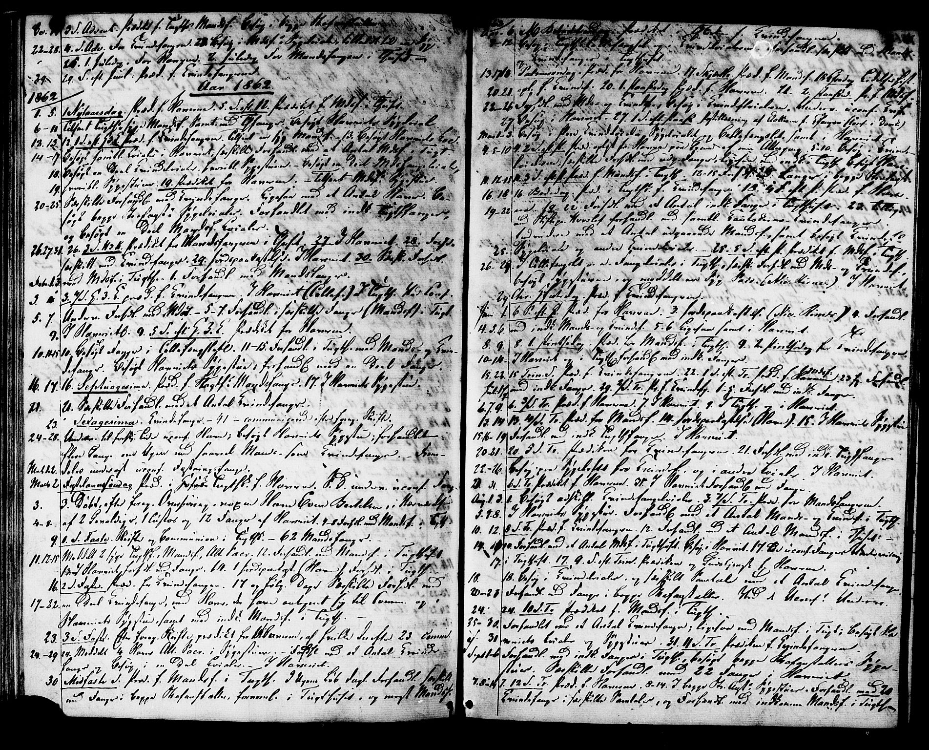 Ministerialprotokoller, klokkerbøker og fødselsregistre - Sør-Trøndelag, SAT/A-1456/624/L0481: Parish register (official) no. 624A02, 1841-1869, p. 48