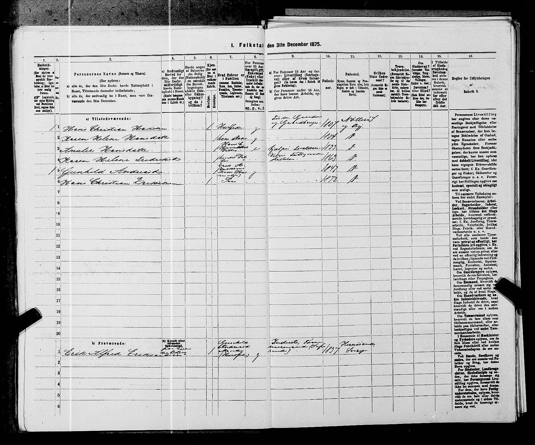 SAKO, 1875 census for 0722P Nøtterøy, 1875, p. 1756