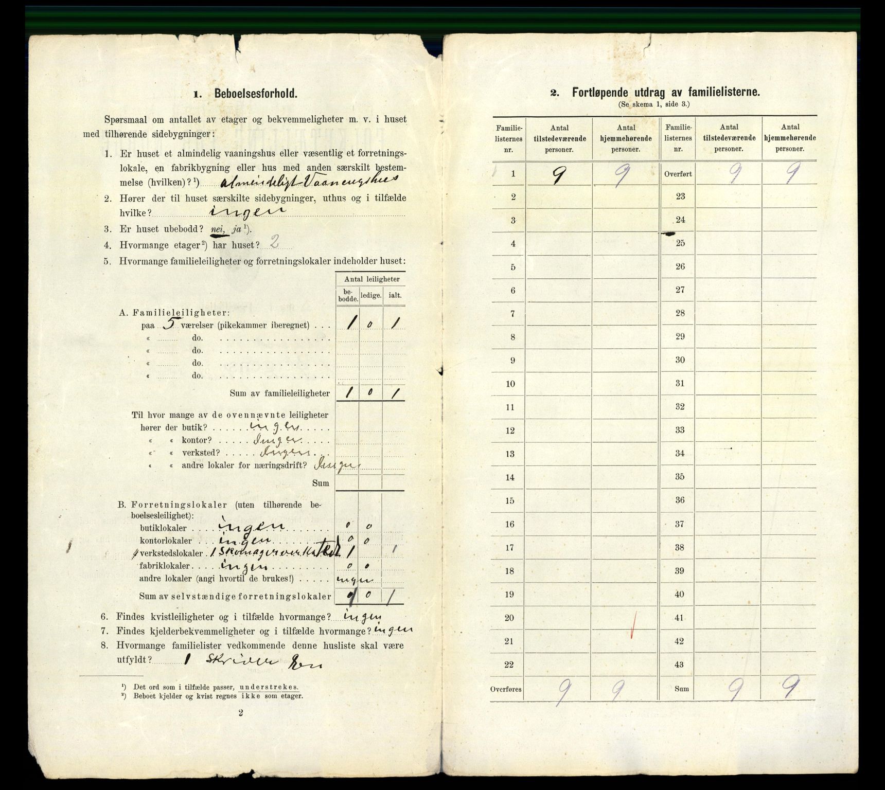 RA, 1910 census for Bergen, 1910, p. 13016