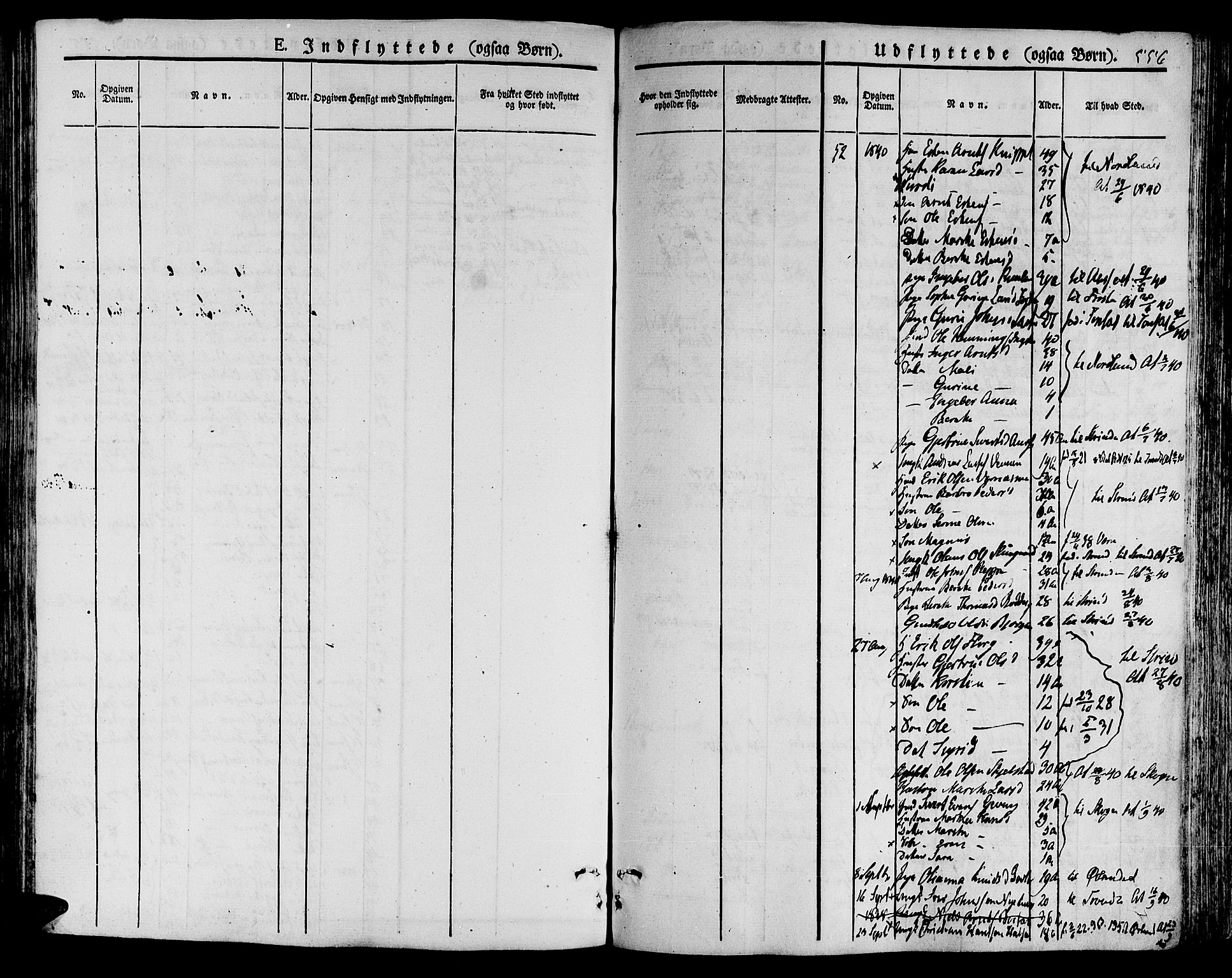 Ministerialprotokoller, klokkerbøker og fødselsregistre - Nord-Trøndelag, SAT/A-1458/709/L0072: Parish register (official) no. 709A12, 1833-1844, p. 556
