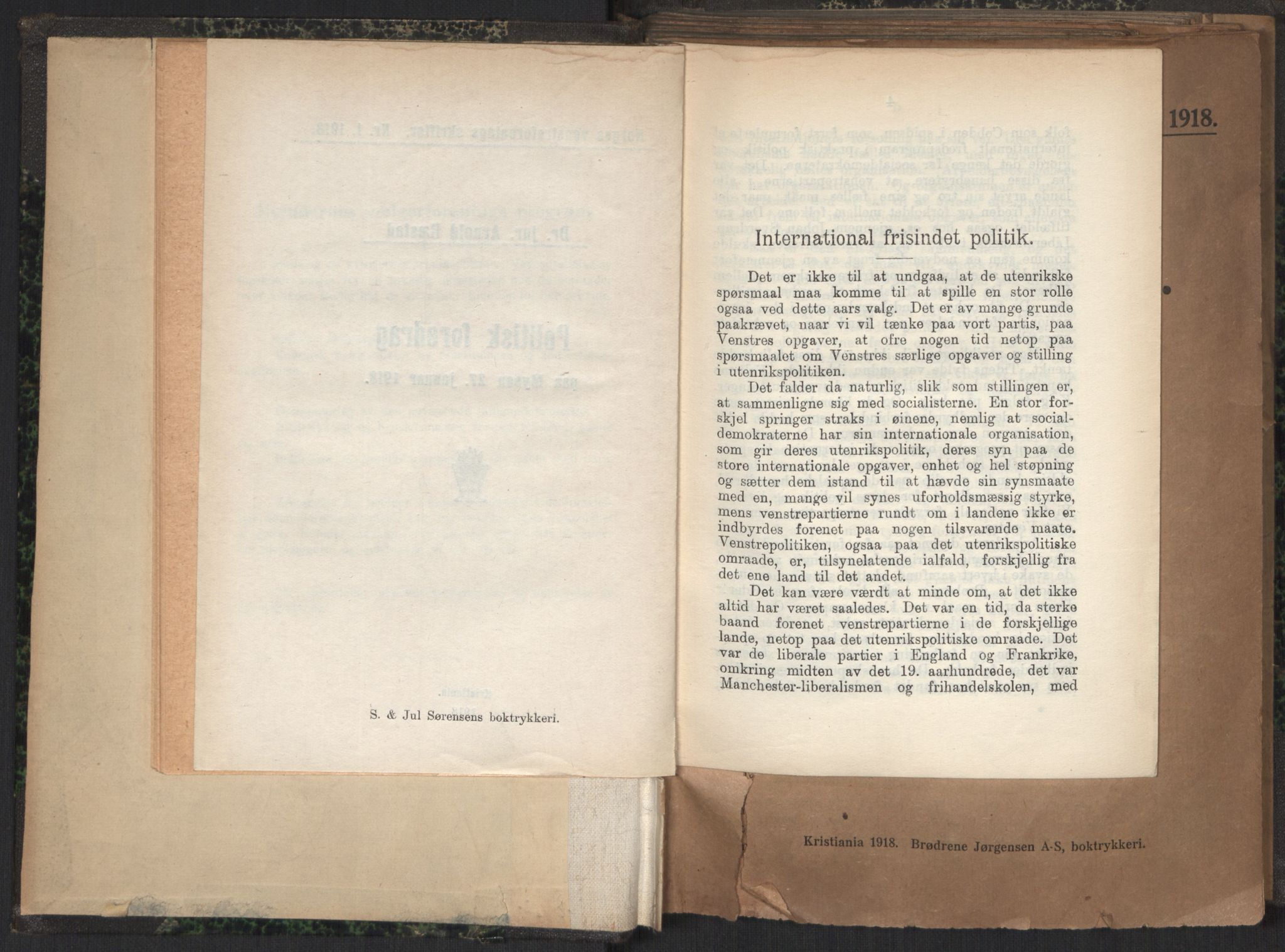 Venstres Hovedorganisasjon, RA/PA-0876/X/L0001: De eldste skrifter, 1860-1936, p. 24