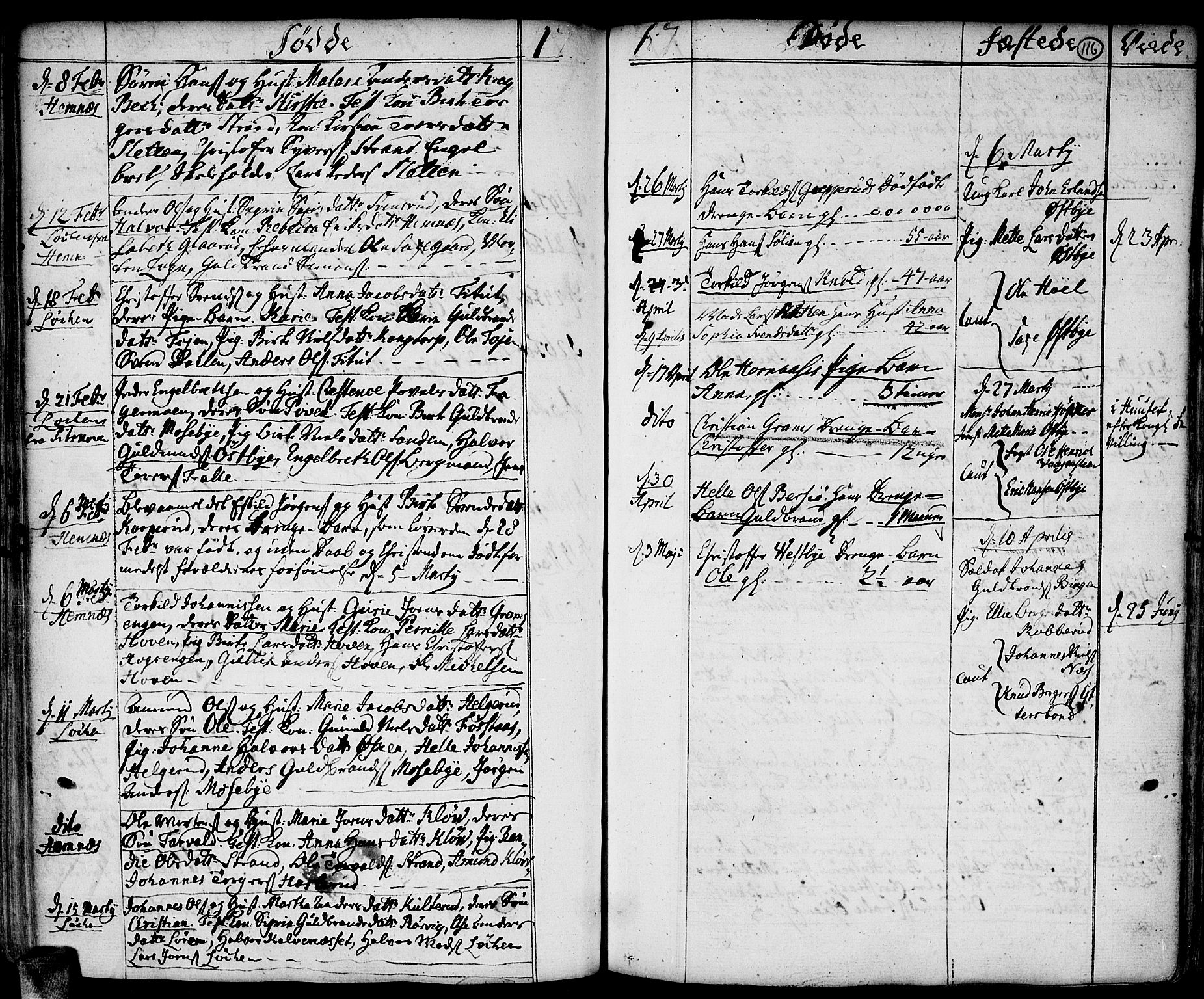 Høland prestekontor Kirkebøker, SAO/A-10346a/F/Fa/L0004: Parish register (official) no. I 4, 1757-1780, p. 116