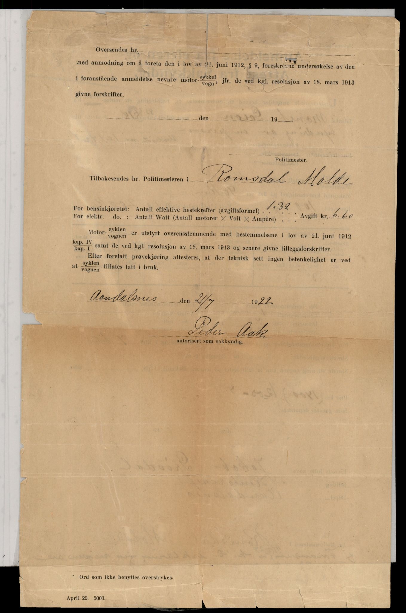 Møre og Romsdal vegkontor - Ålesund trafikkstasjon, AV/SAT-A-4099/F/Fe/L0039: Registreringskort for kjøretøy T 13361 - T 13530, 1927-1998, p. 1654