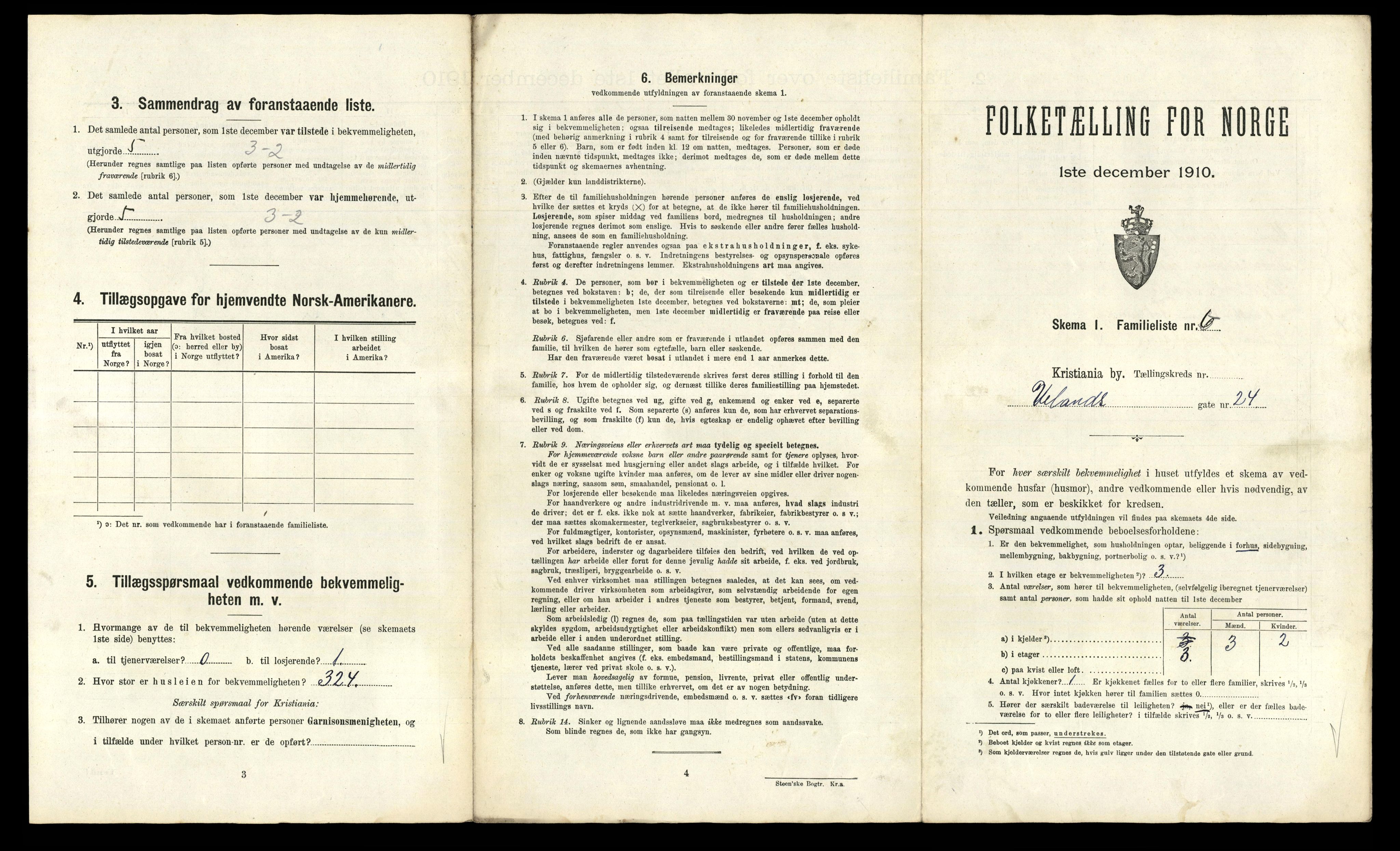 RA, 1910 census for Kristiania, 1910, p. 114127