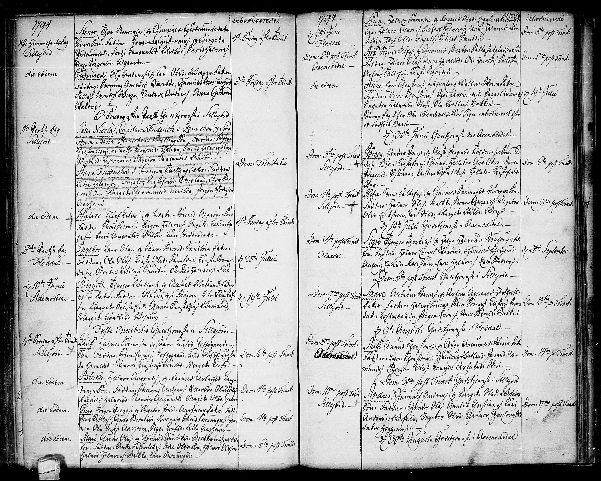 Seljord kirkebøker, SAKO/A-20/F/Fa/L0007: Parish register (official) no. I 7, 1755-1800, p. 150