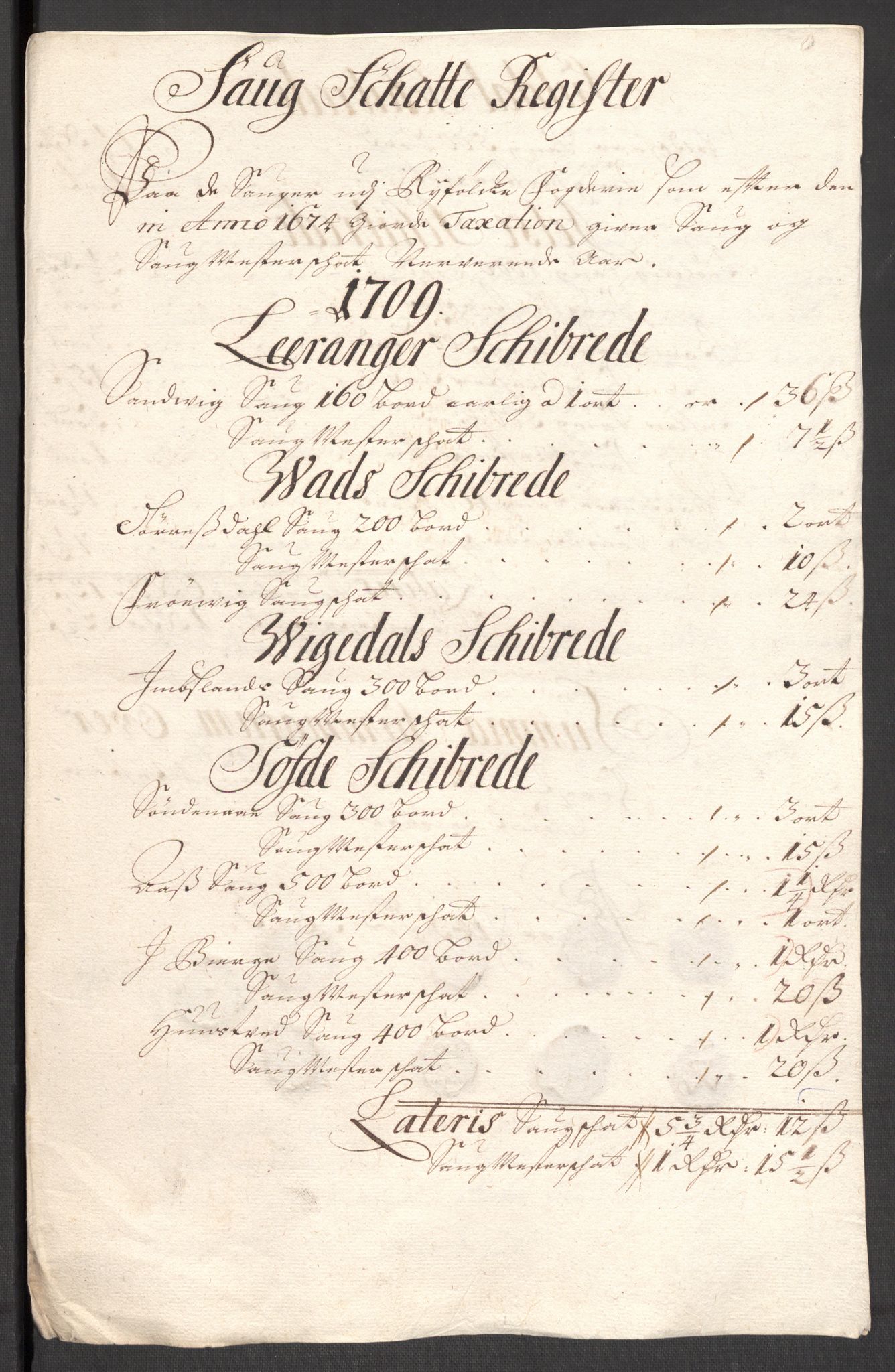 Rentekammeret inntil 1814, Reviderte regnskaper, Fogderegnskap, RA/EA-4092/R47/L2861: Fogderegnskap Ryfylke, 1706-1709, p. 410