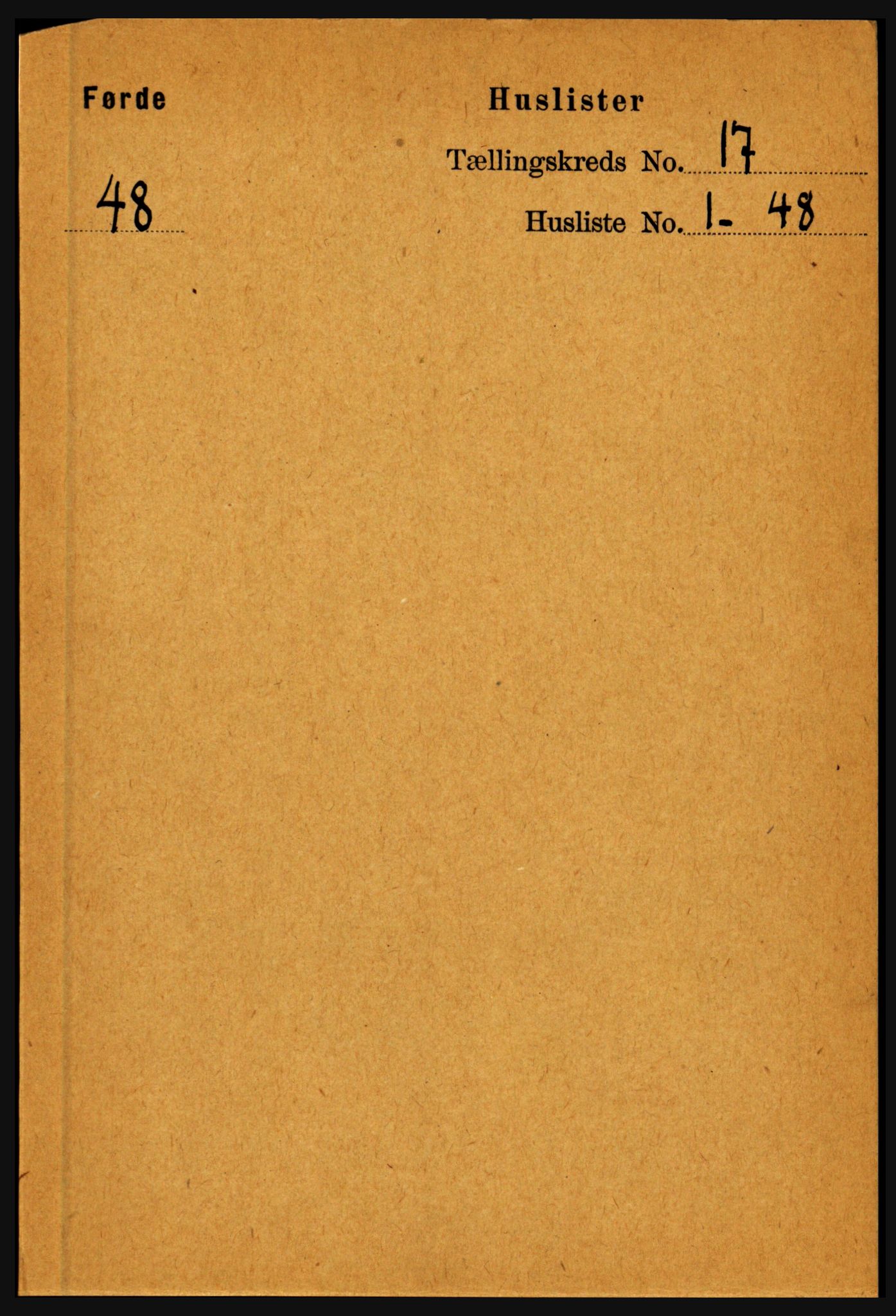 RA, 1891 census for 1432 Førde, 1891, p. 5967