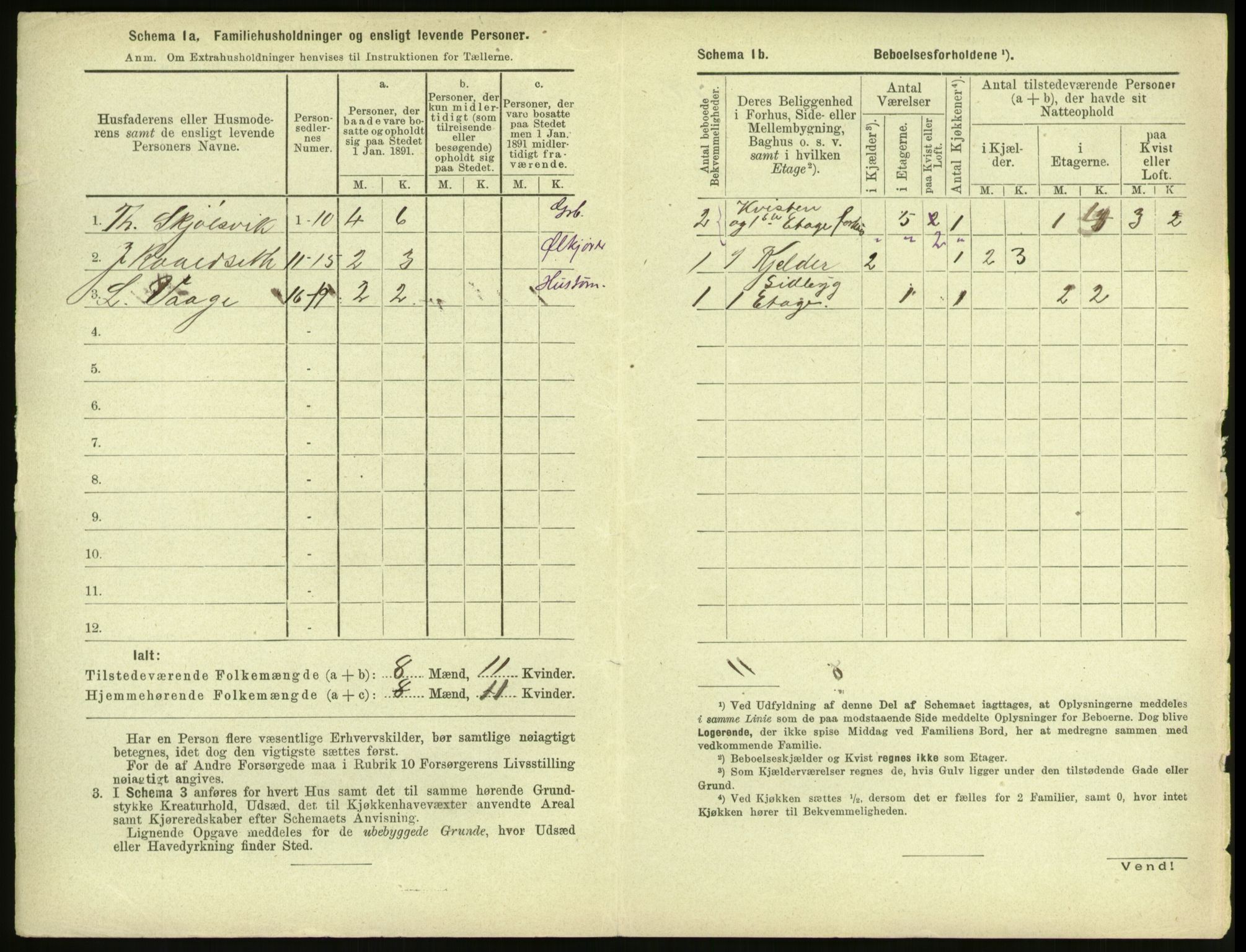 RA, 1891 census for 1503 Kristiansund, 1891, p. 1057