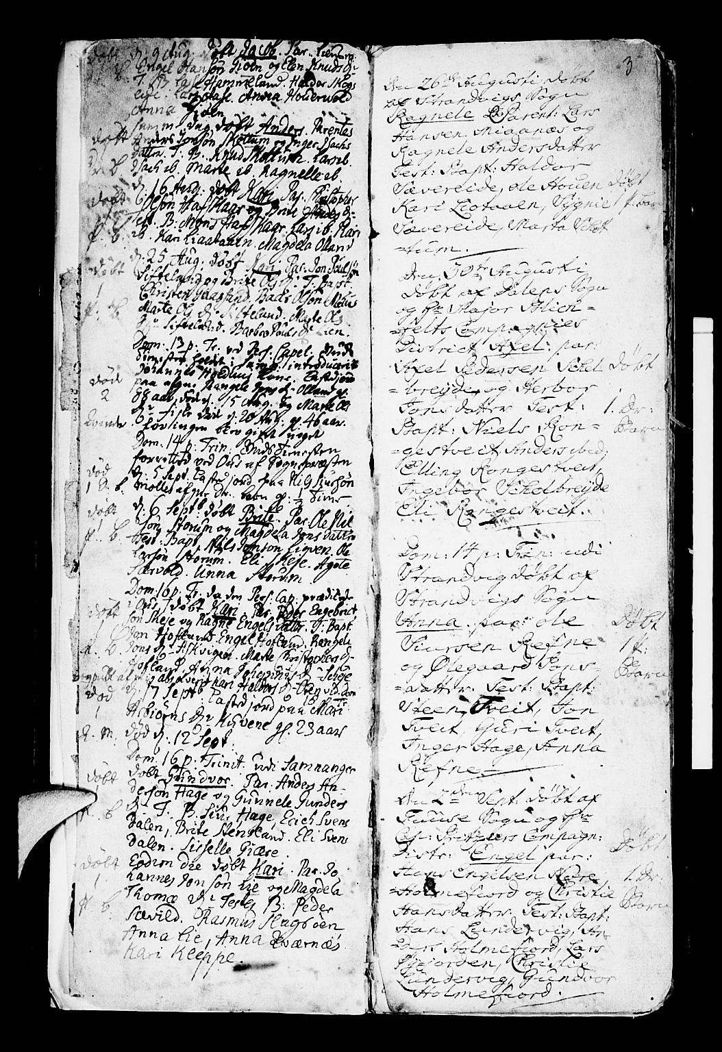 Os sokneprestembete, SAB/A-99929: Parish register (official) no. A 9, 1766-1779, p. 3