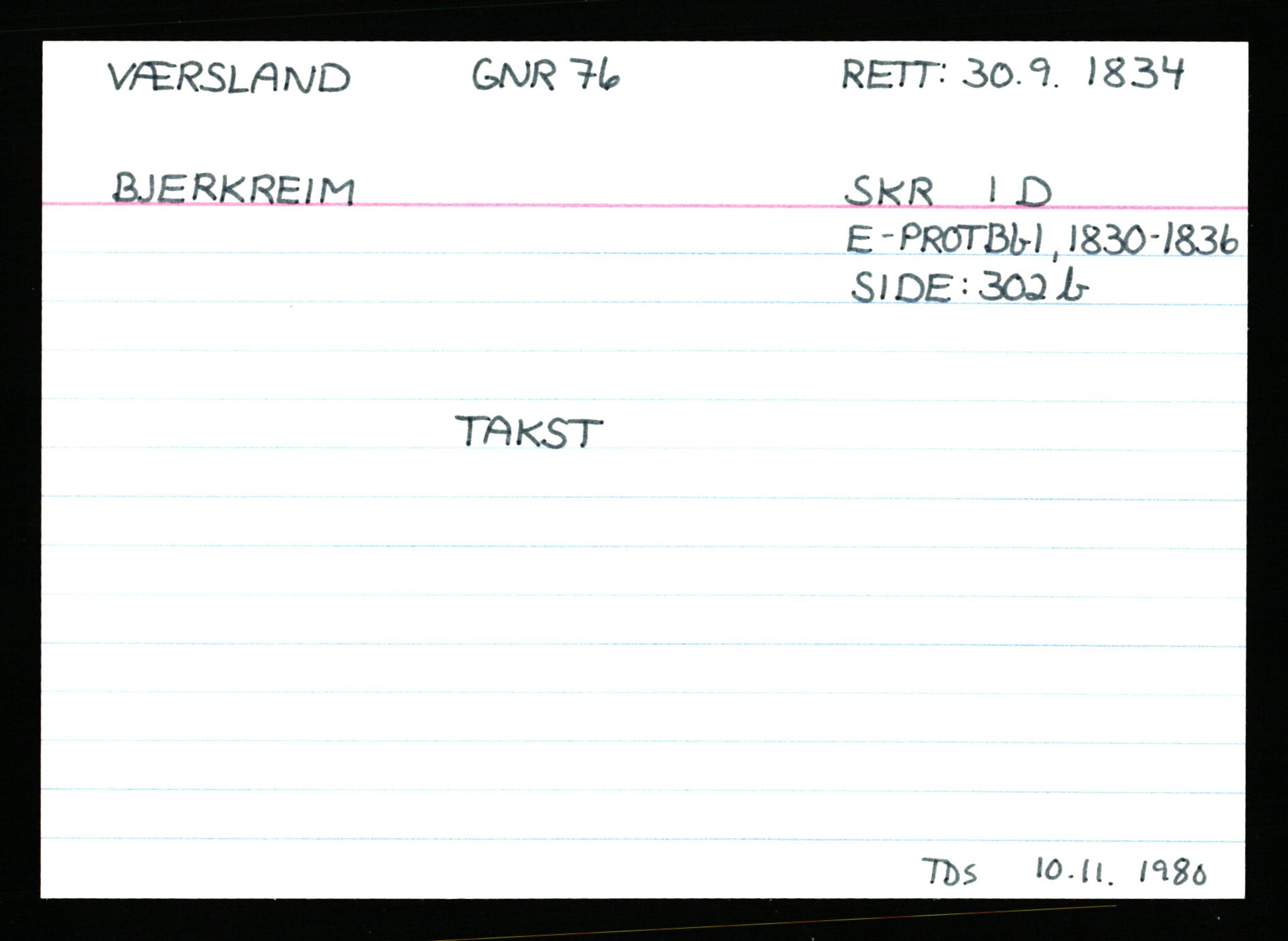Statsarkivet i Stavanger, AV/SAST-A-101971/03/Y/Ym/L0068: Åstedskort sortert etter gårdsnavn: Vormedal - Ytrevold, 1600-1950, p. 133
