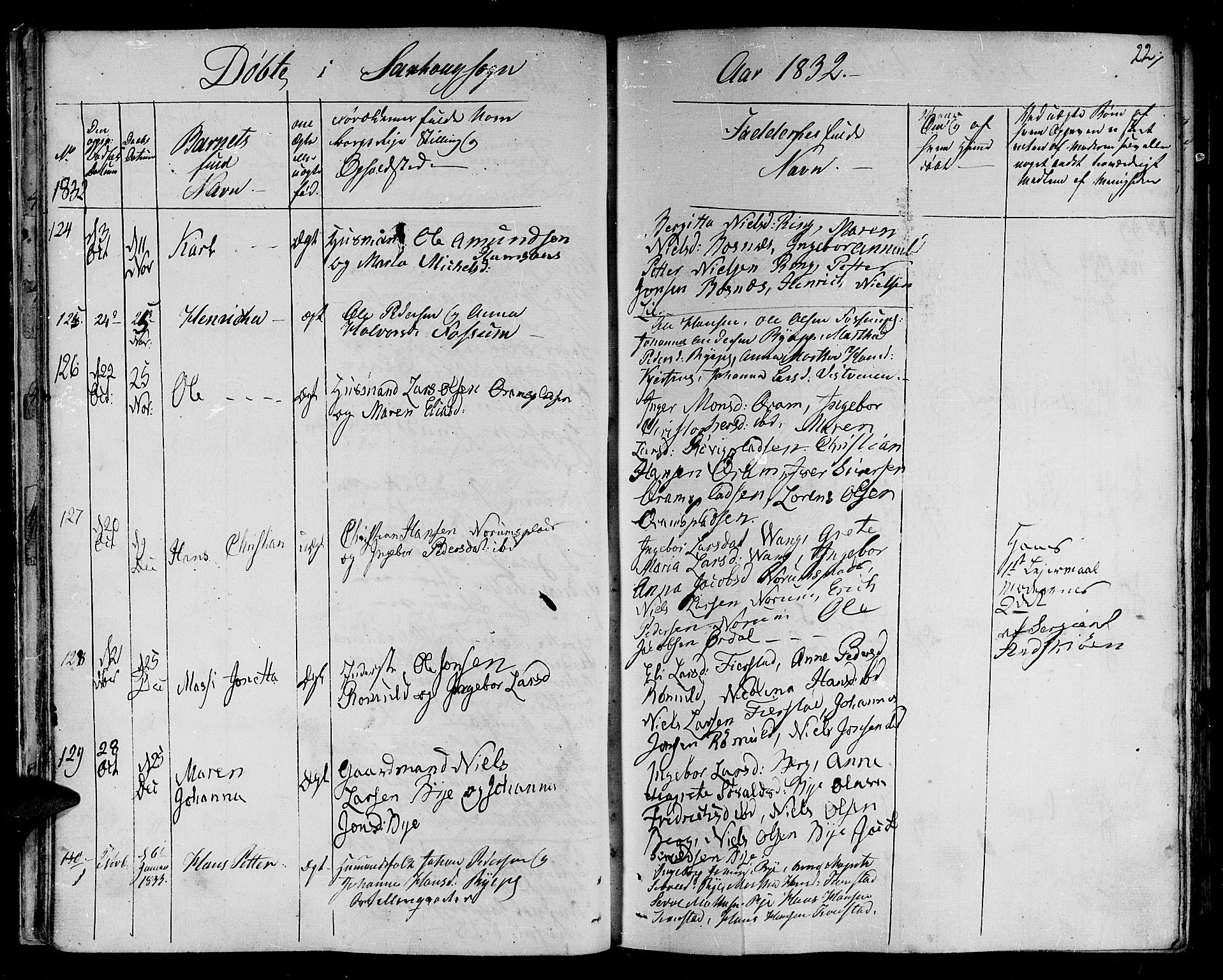 Ministerialprotokoller, klokkerbøker og fødselsregistre - Nord-Trøndelag, SAT/A-1458/730/L0277: Parish register (official) no. 730A06 /1, 1830-1839, p. 22