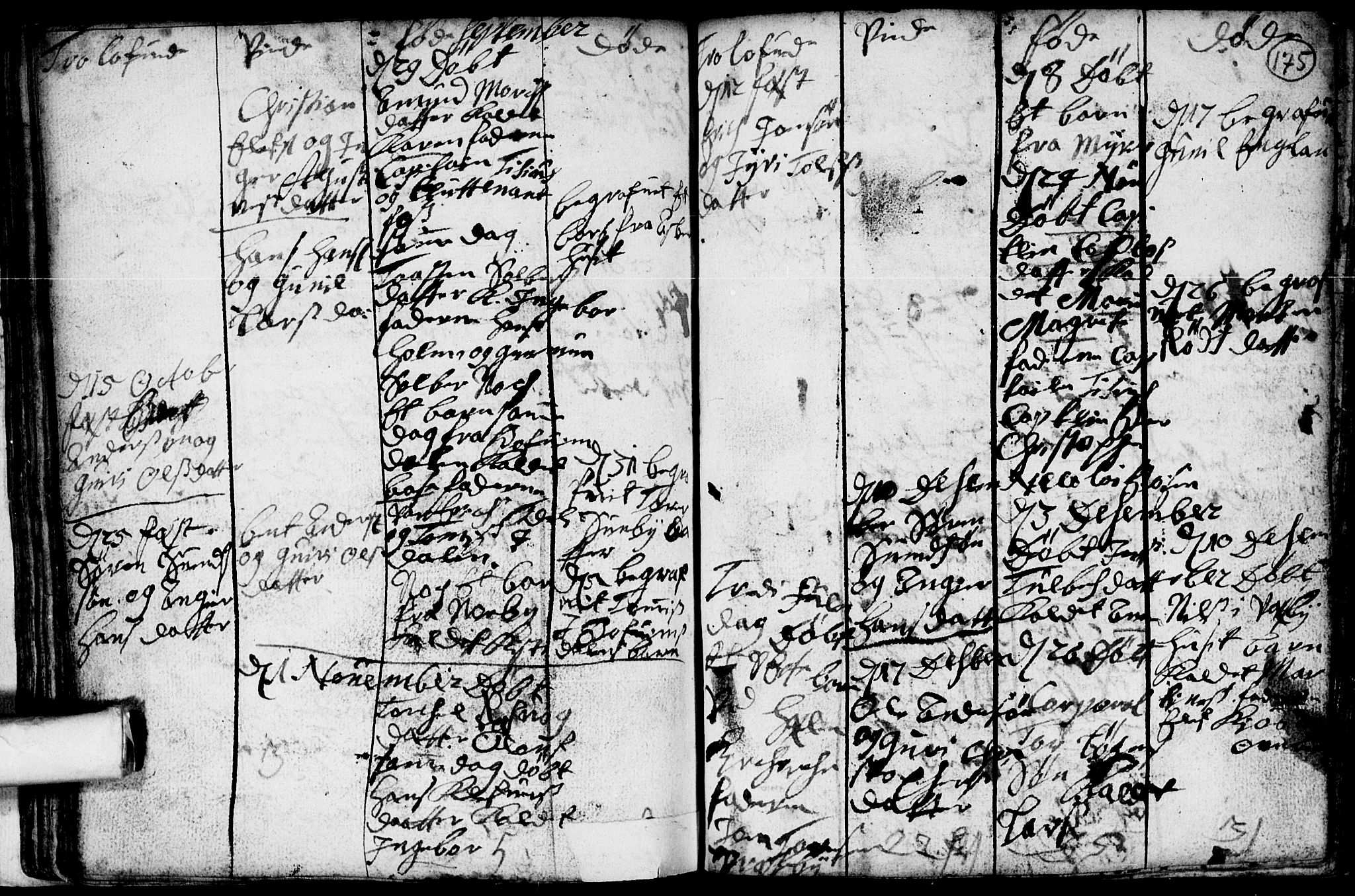 Spydeberg prestekontor Kirkebøker, SAO/A-10924/F/Fa/L0001: Parish register (official) no. I 1, 1696-1738, p. 175