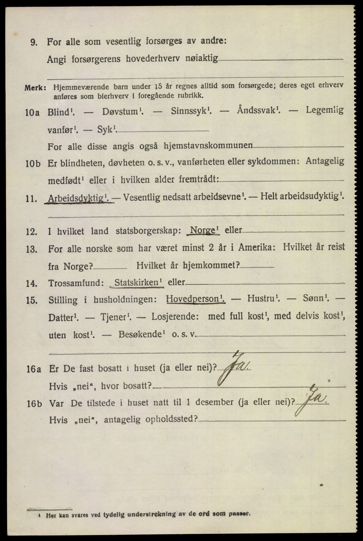 SAKO, 1920 census for Bø (Telemark), 1920, p. 1773