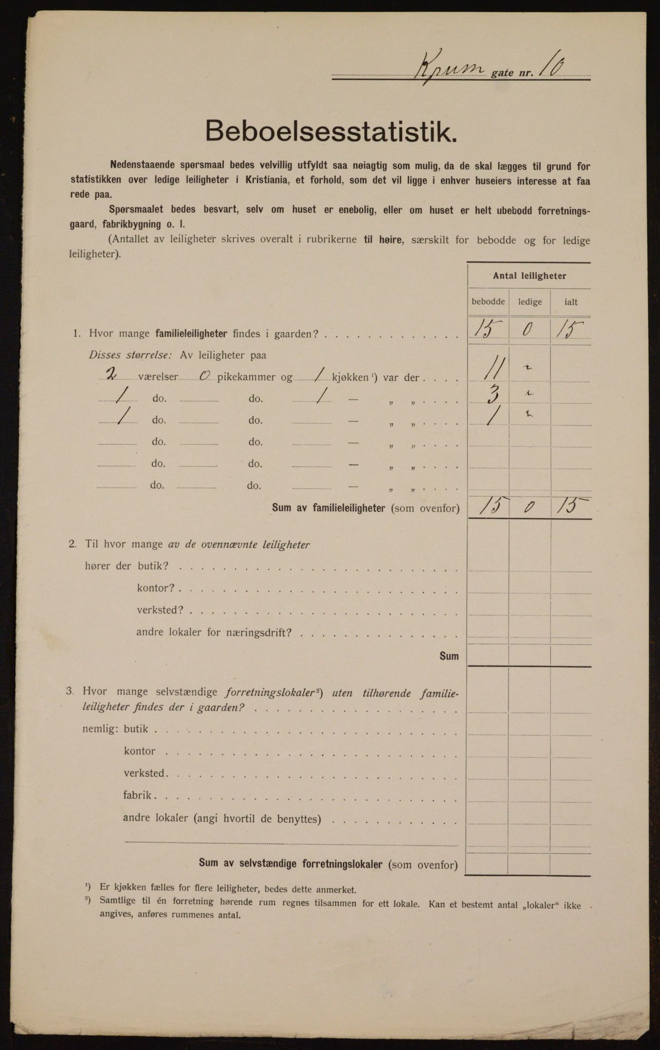 OBA, Municipal Census 1912 for Kristiania, 1912, p. 55193
