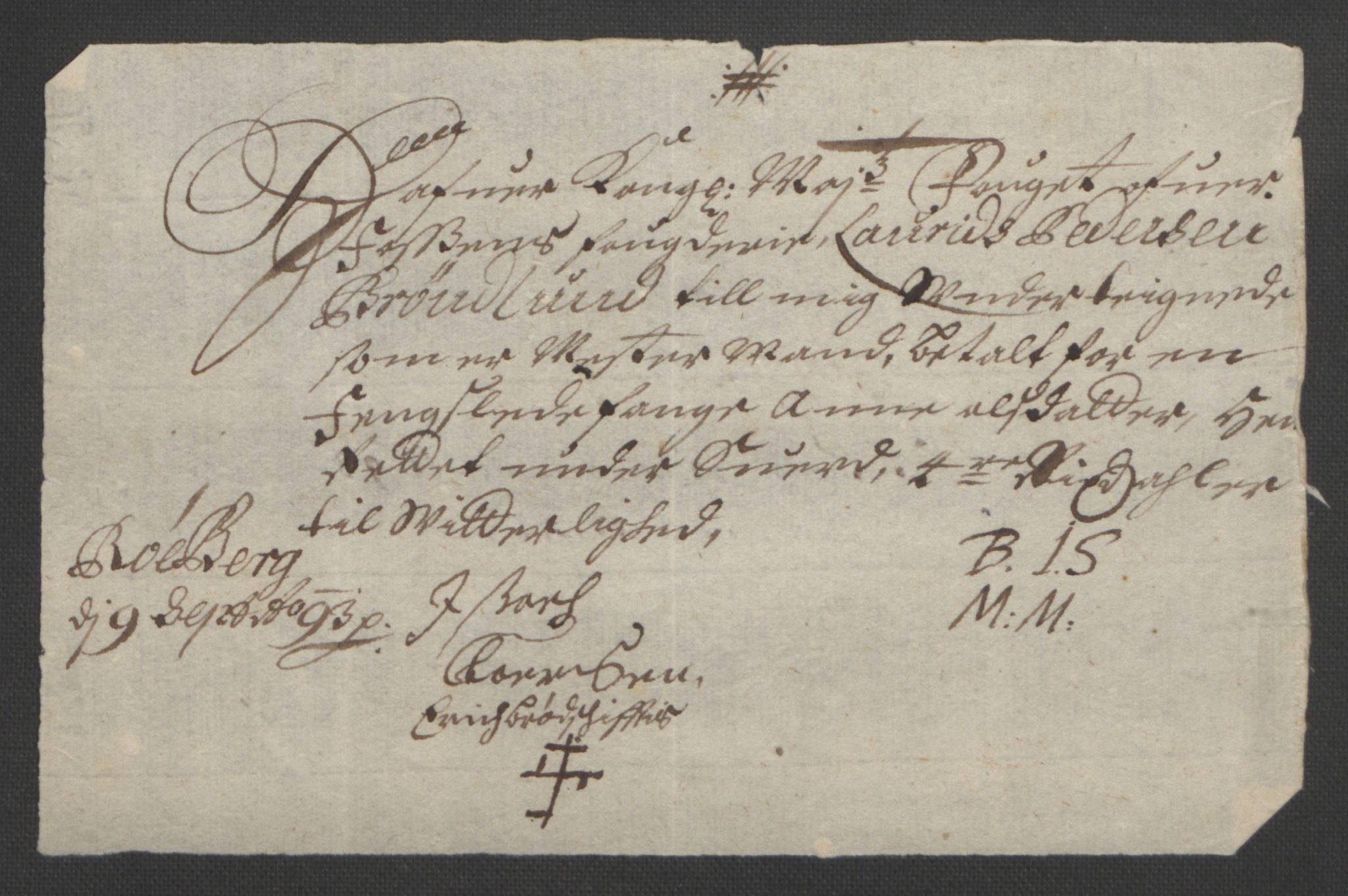 Rentekammeret inntil 1814, Reviderte regnskaper, Fogderegnskap, AV/RA-EA-4092/R57/L3849: Fogderegnskap Fosen, 1692-1693, p. 582