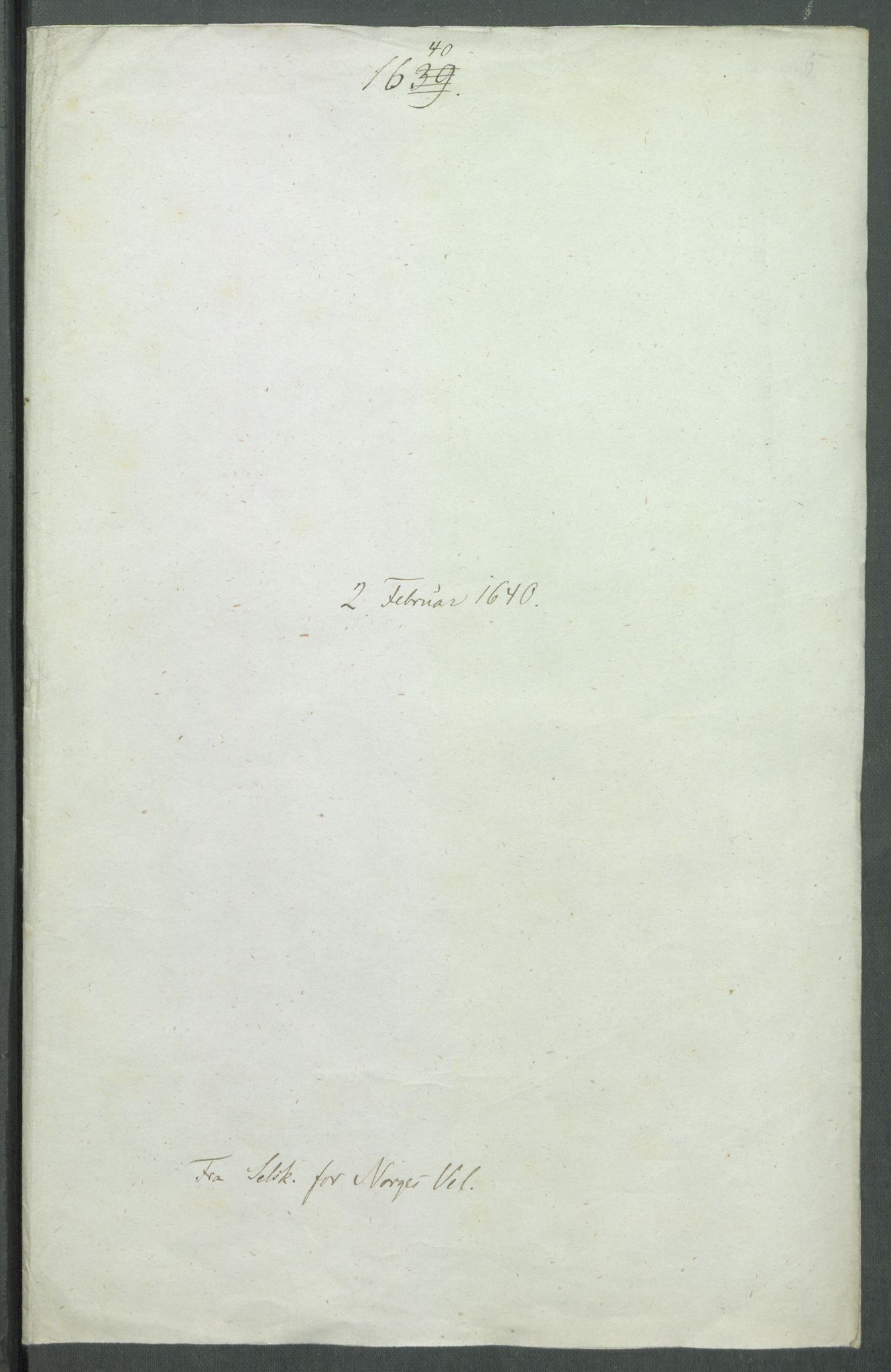 Riksarkivets diplomsamling, AV/RA-EA-5965/F02/L0153: Dokumenter, 1640, p. 6