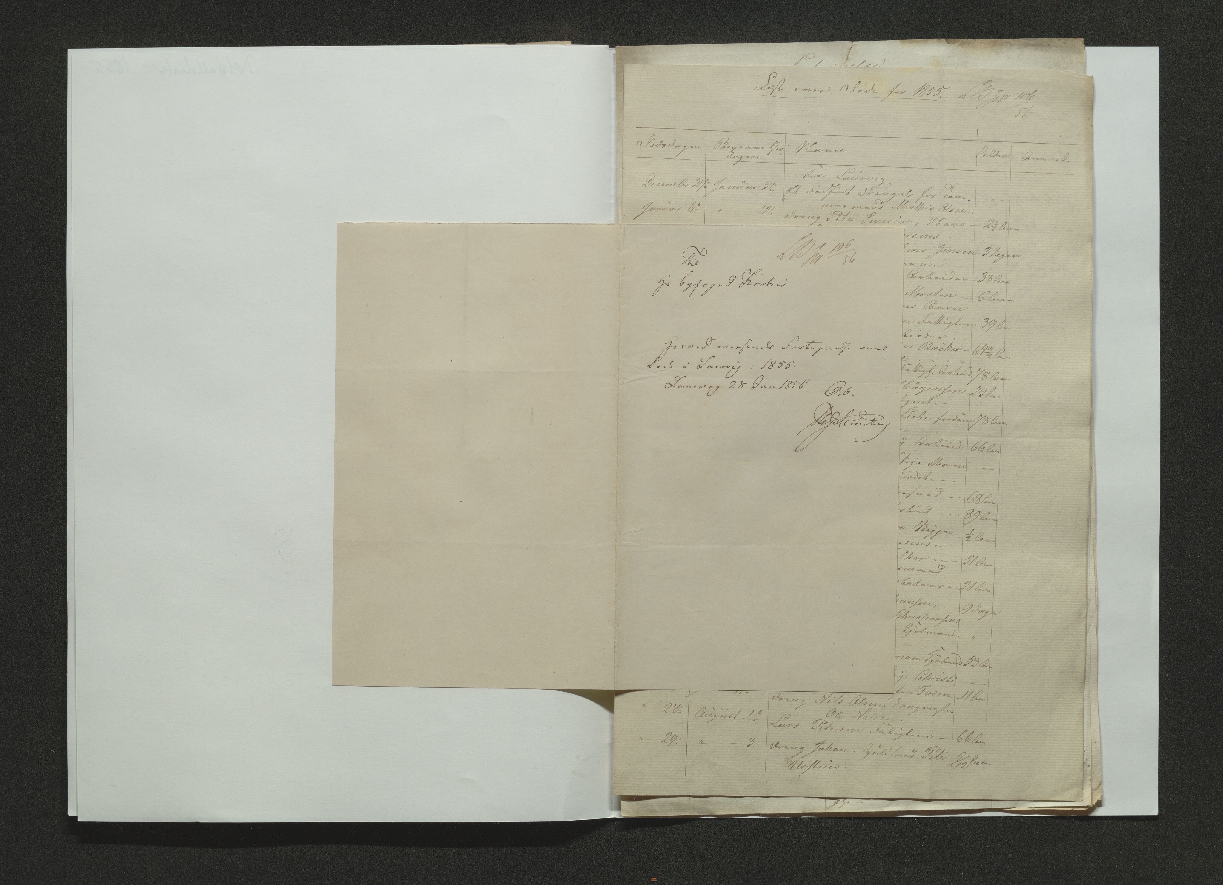 Larvik byfogd, AV/SAKO-A-218/H/Ha/Haa/L0001: Dødsfallfortegnelse, 1830-1864, p. 176