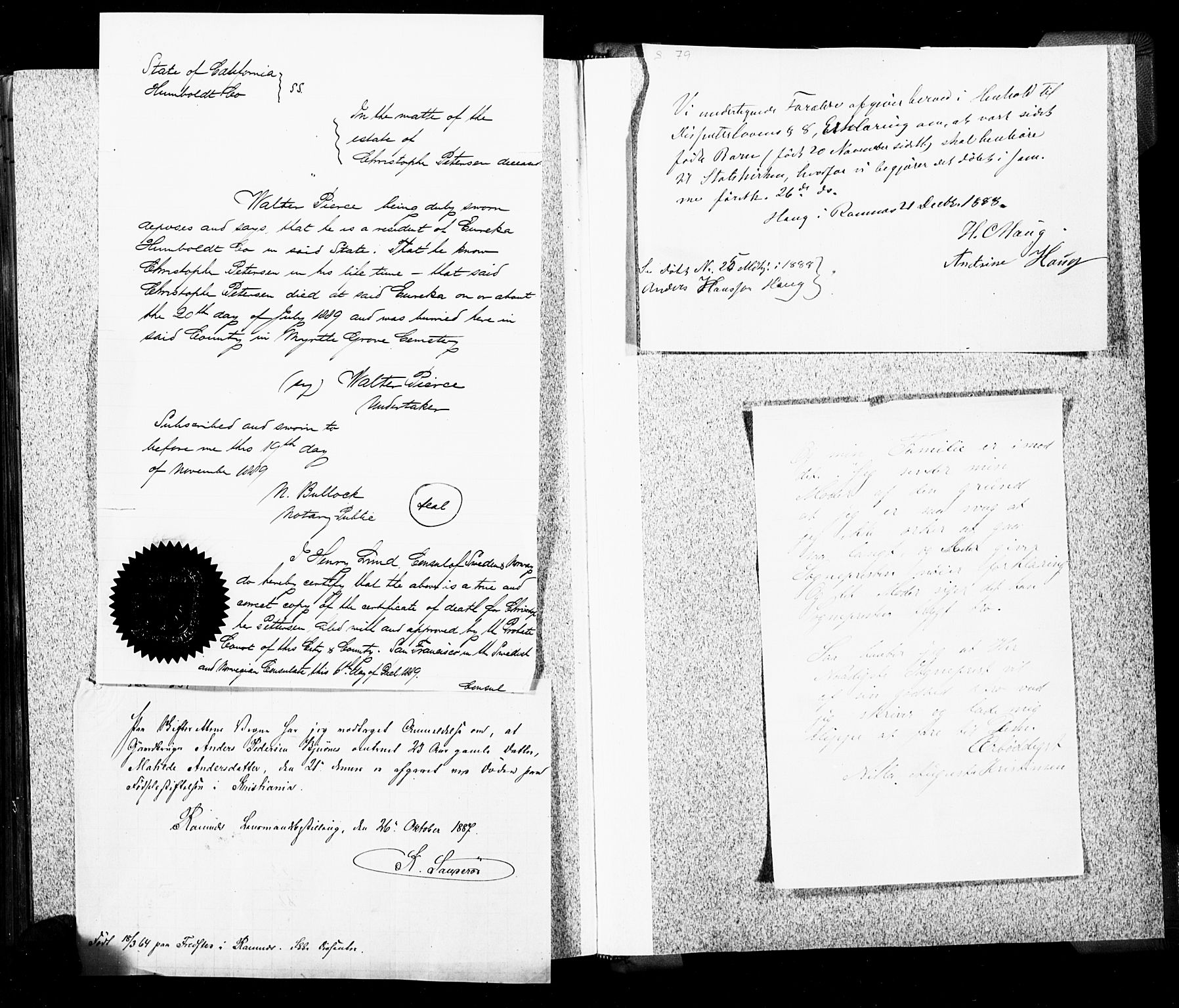 Ramnes kirkebøker, SAKO/A-314/F/Fa/L0007: Parish register (official) no. I 7, 1878-1895