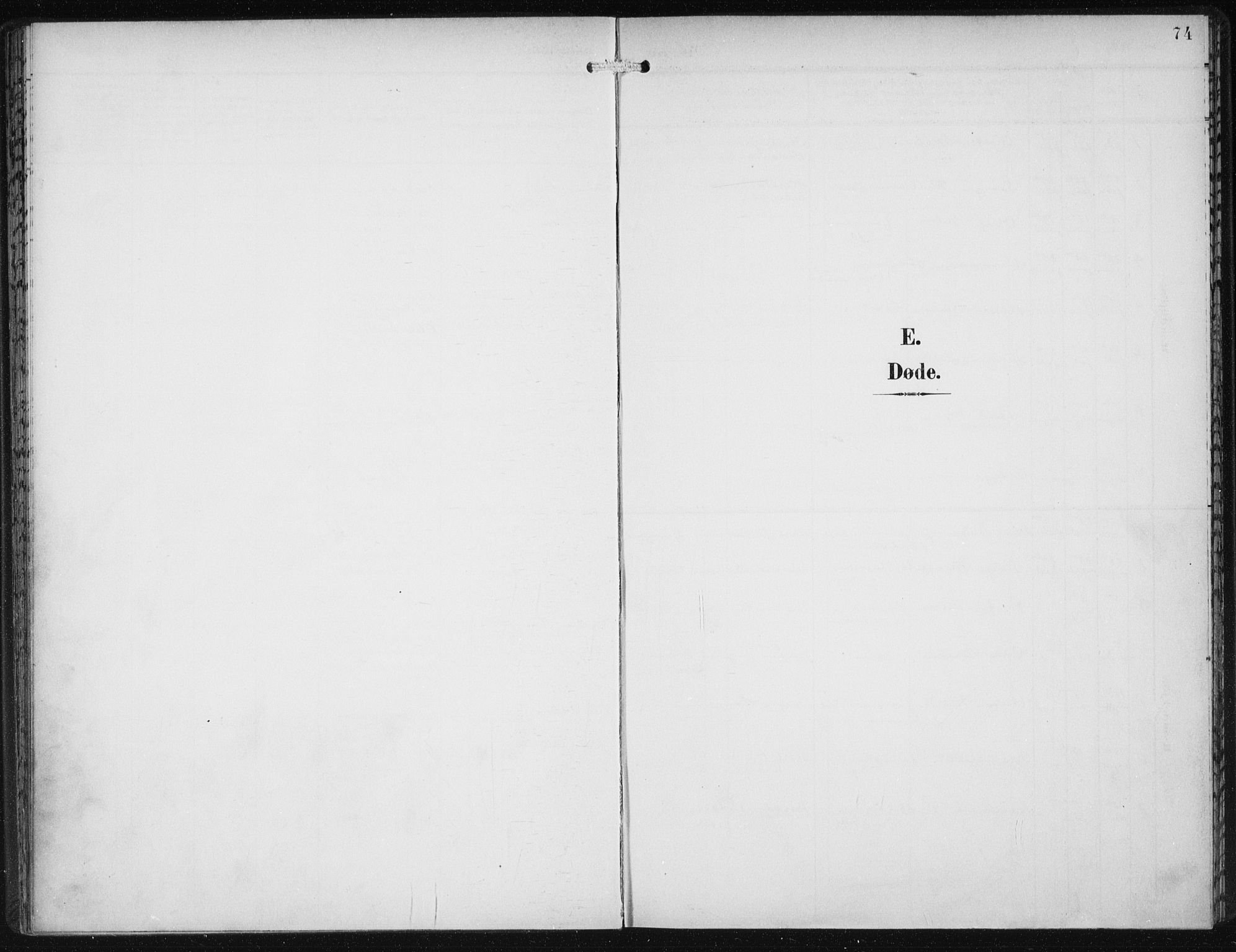 Den norske sjømannsmisjon i utlandet/New York, SAB/SAB/PA-0110/H/Ha/L0005: Parish register (official) no. A 5, 1902-1908, p. 74