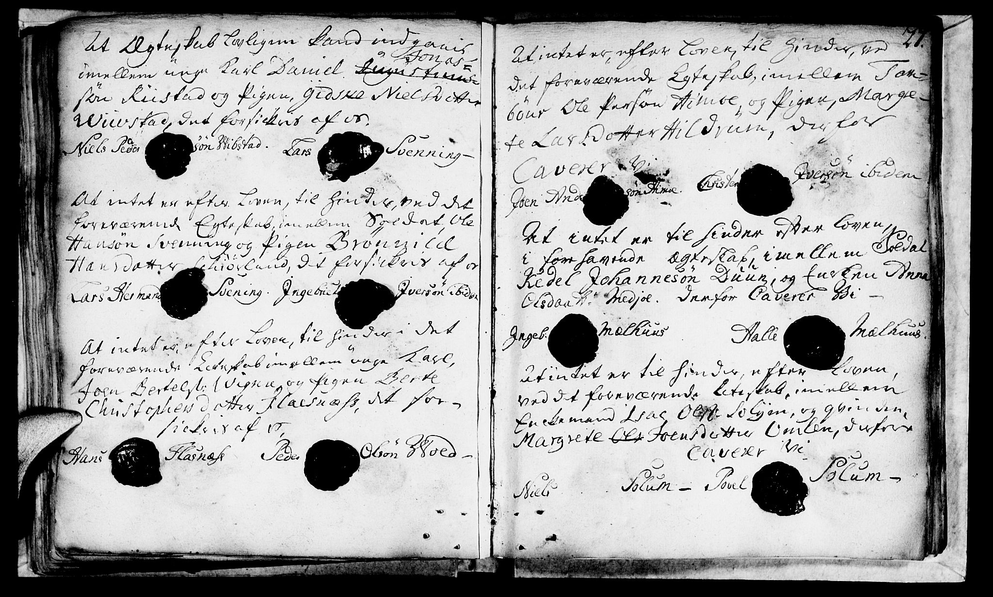 Ministerialprotokoller, klokkerbøker og fødselsregistre - Nord-Trøndelag, SAT/A-1458/764/L0541: Parish register (official) no. 764A01, 1745-1758, p. 27