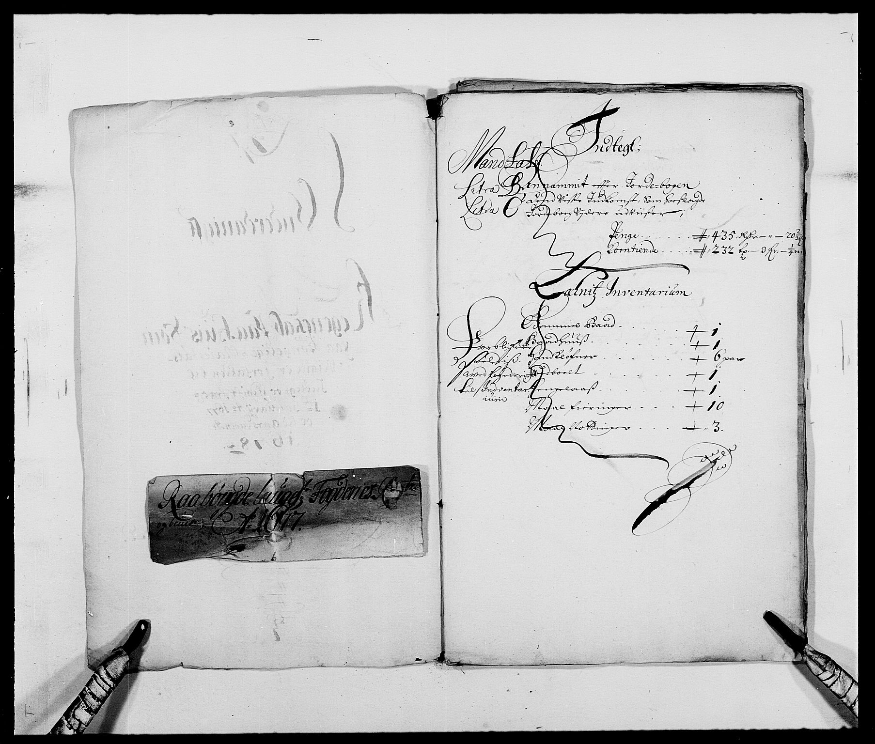 Rentekammeret inntil 1814, Reviderte regnskaper, Fogderegnskap, AV/RA-EA-4092/R40/L2435: Fogderegnskap Råbyggelag, 1677-1678, p. 3